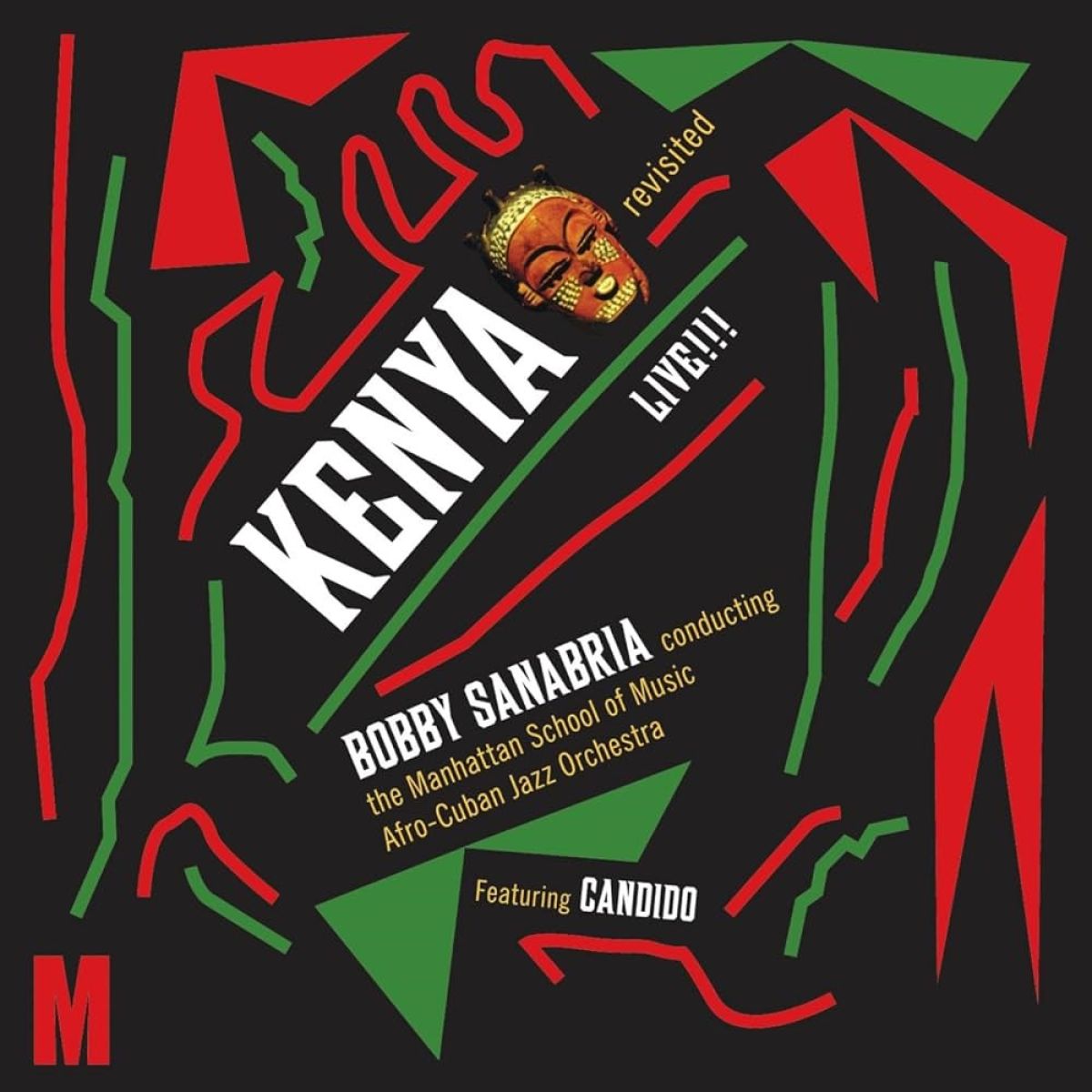 Afbeelding van Manhattan School Of Music Afro-Cuban Jazz Orchestra, Candido, Bobby Sanabria - Kenya Revisited Live!!!