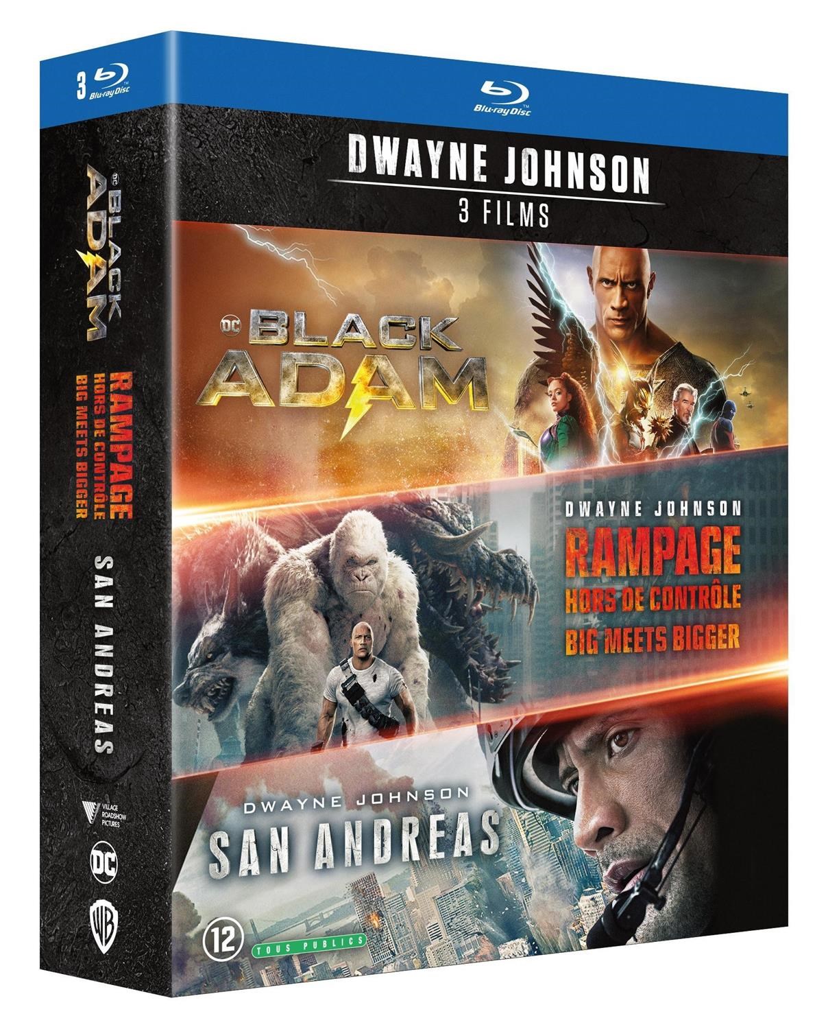 Afbeelding van Black Adam + Rampage - Big Meets Bigger + San Andreas