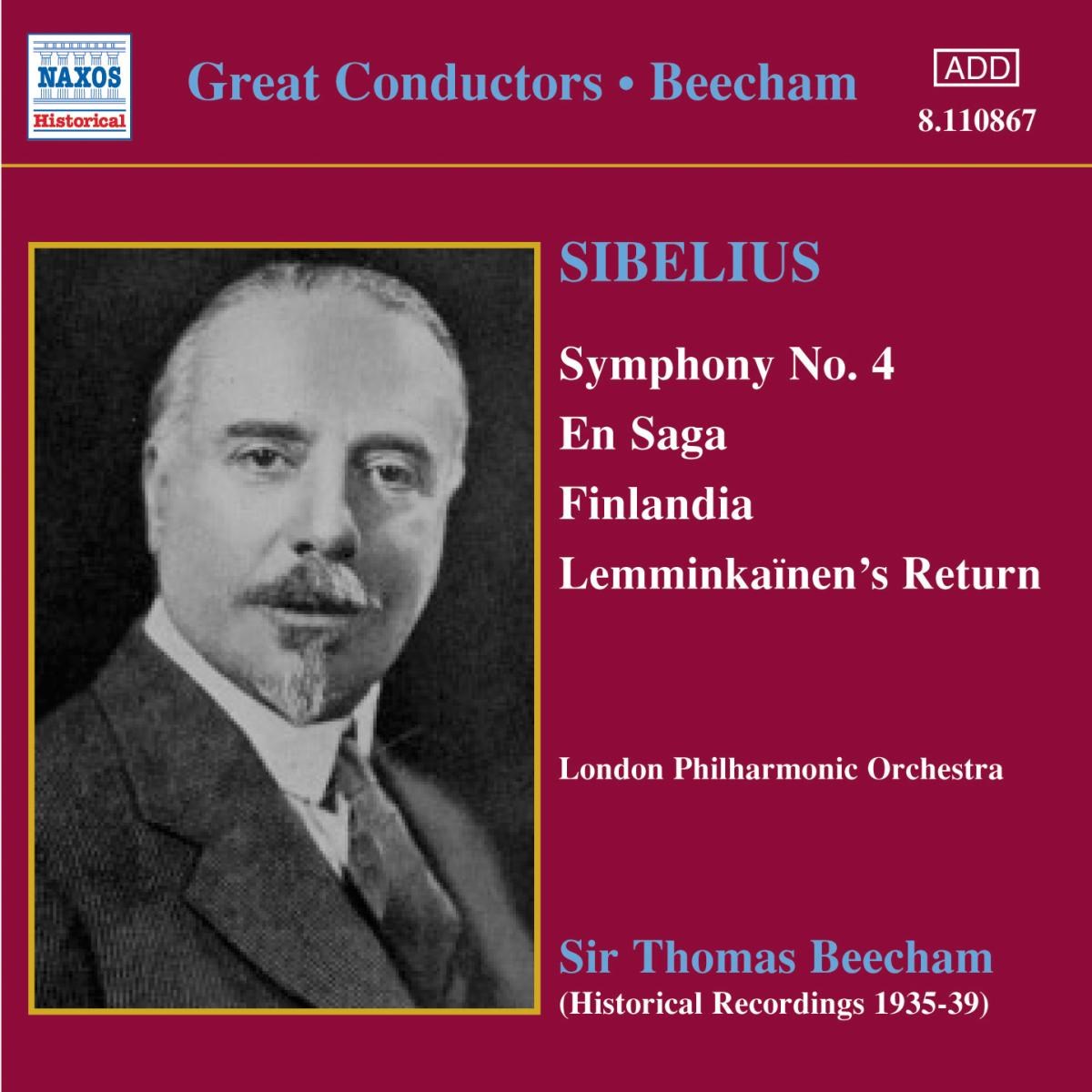 London Philharmonic Orchestra, Sir Thomas Beecham - Sibelius: Symphony No.4 | En Saga | Finlandia