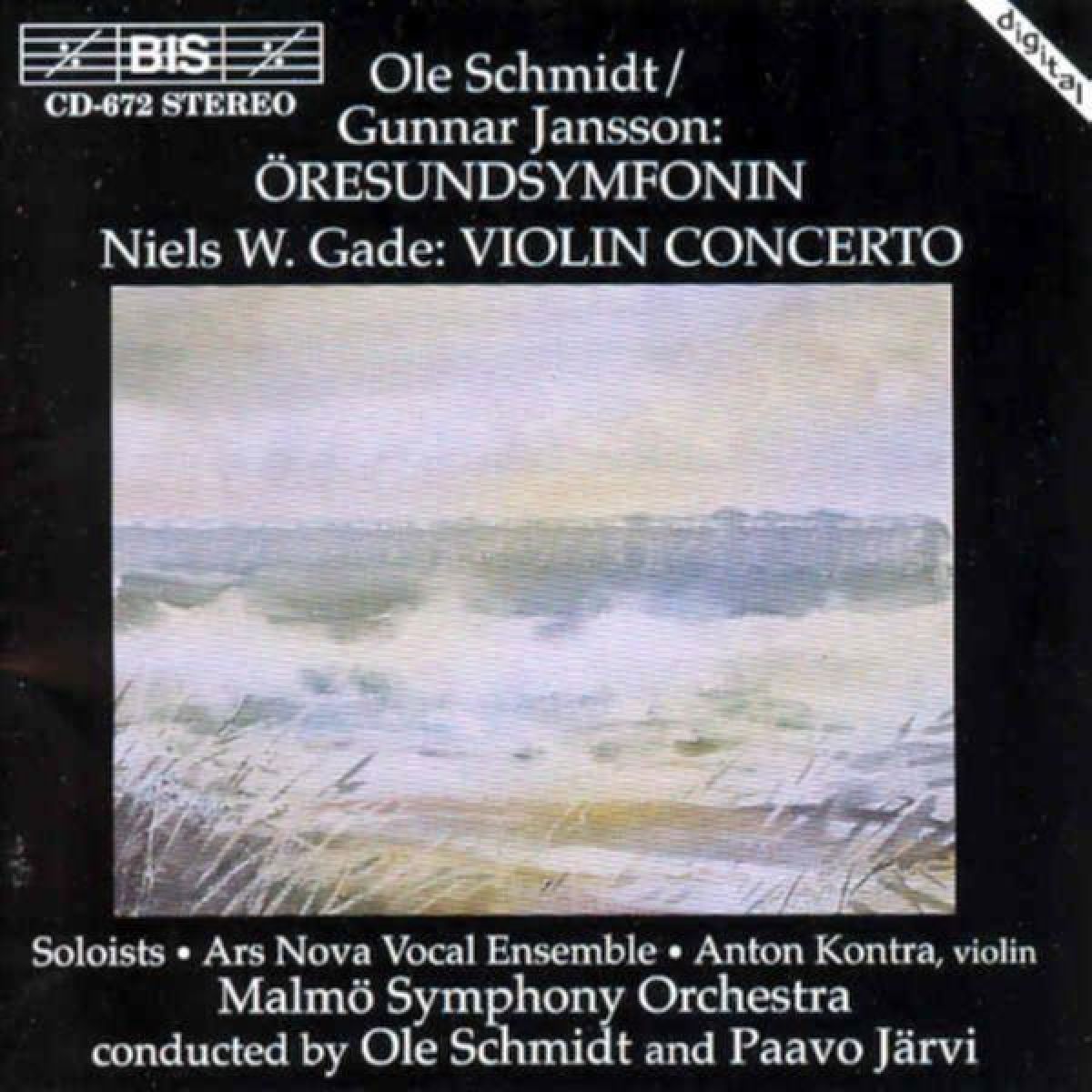 Malmö Symphony Orchestra, Paavo Järvi, Ole Schmidt - Schmidt & Jansson: Öressundsymfonin/Gade: Violin Concerto
