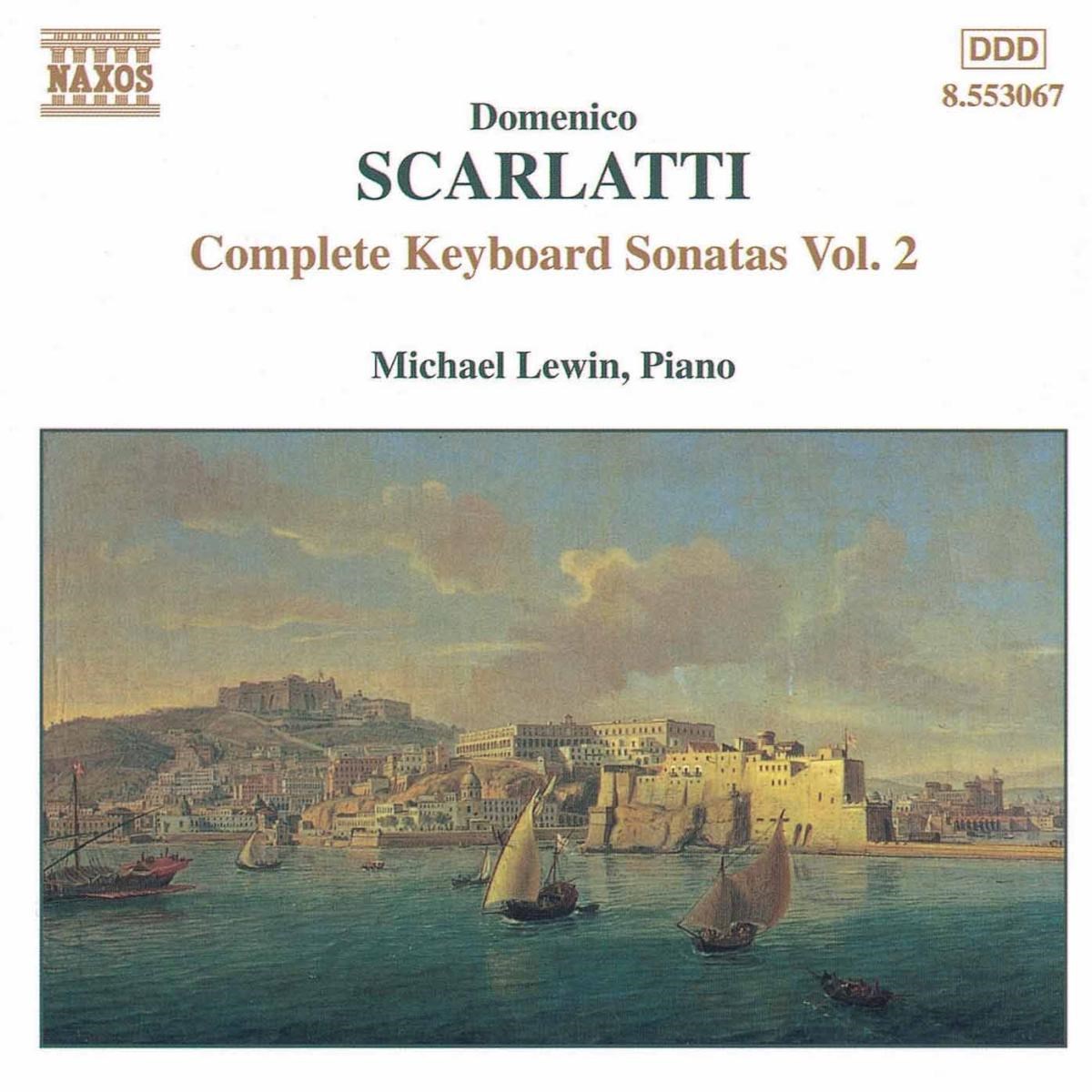 Afbeelding van Michael Lewin - Scarlatti: Keyboard Sonatas 2