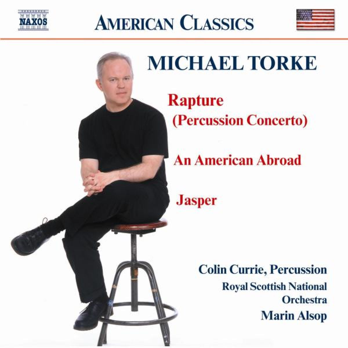 Afbeelding van Colin Currie, Royal Scottish National Orchestra, Marin Alsop - Torke: Rapture/An American Abroad/Jasper
