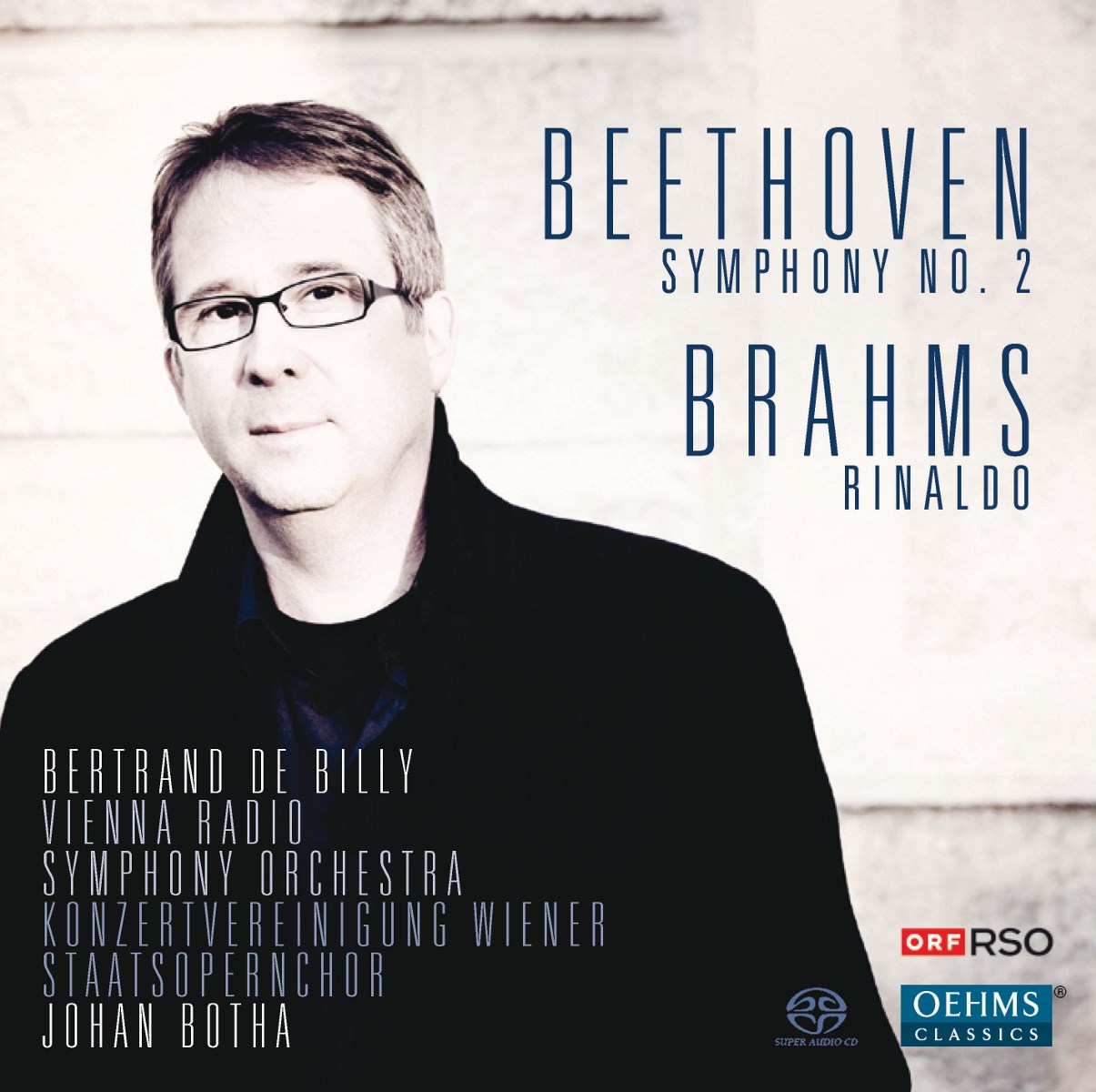 Afbeelding van Wiener Radio Symphony Orchestra, Bertrand de Billy - Beethoven: Symphony No.2