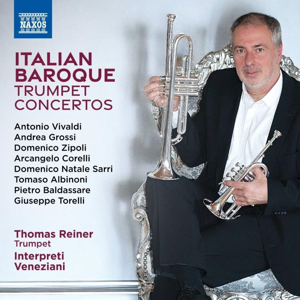 Afbeelding van Albinoni, Corelli & Vivaldi: Italian Baroque Trumpet Concertos