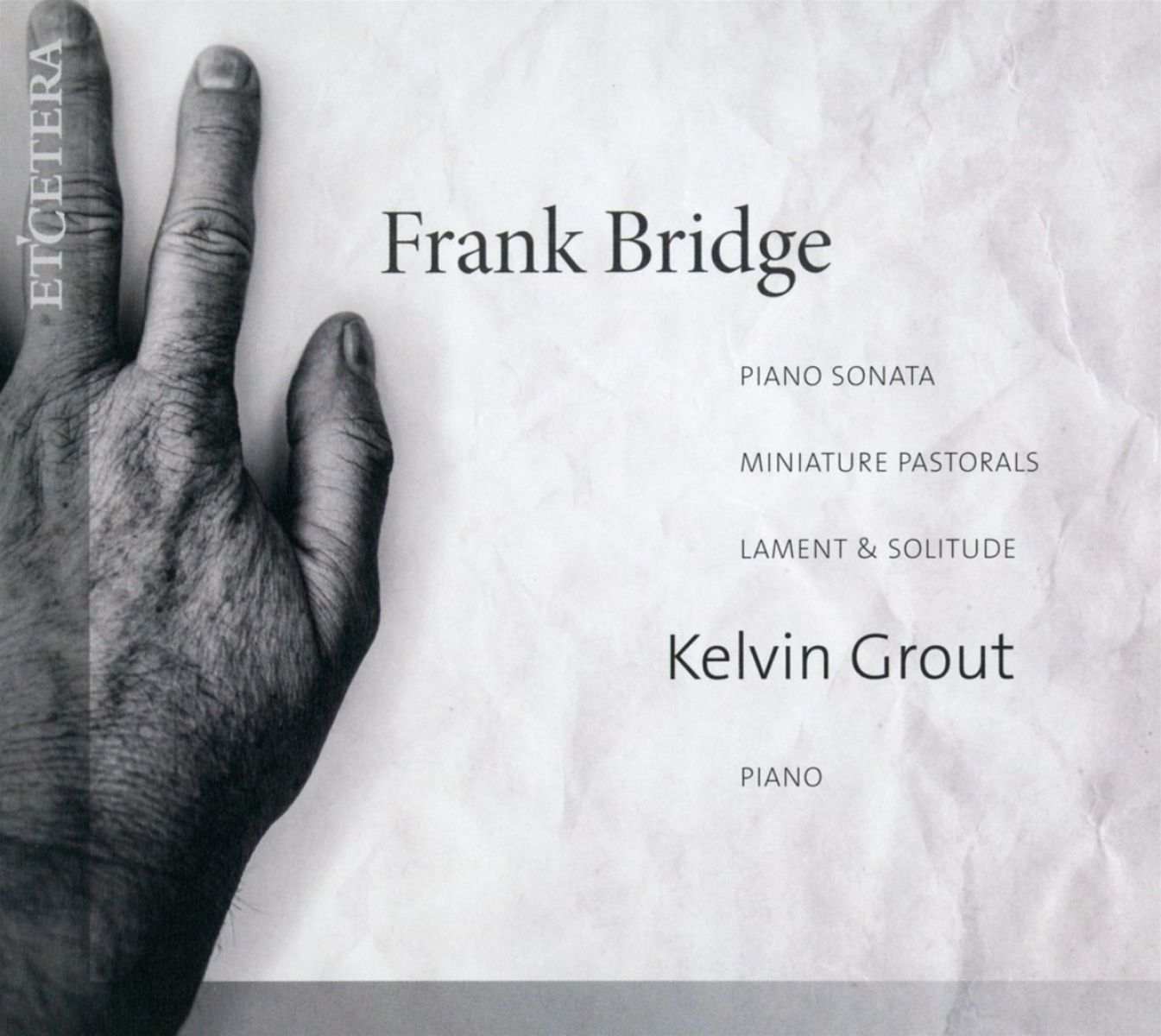 Afbeelding van Frank Bridge: Piano Sonata/Miniature Pastorals/Lament &