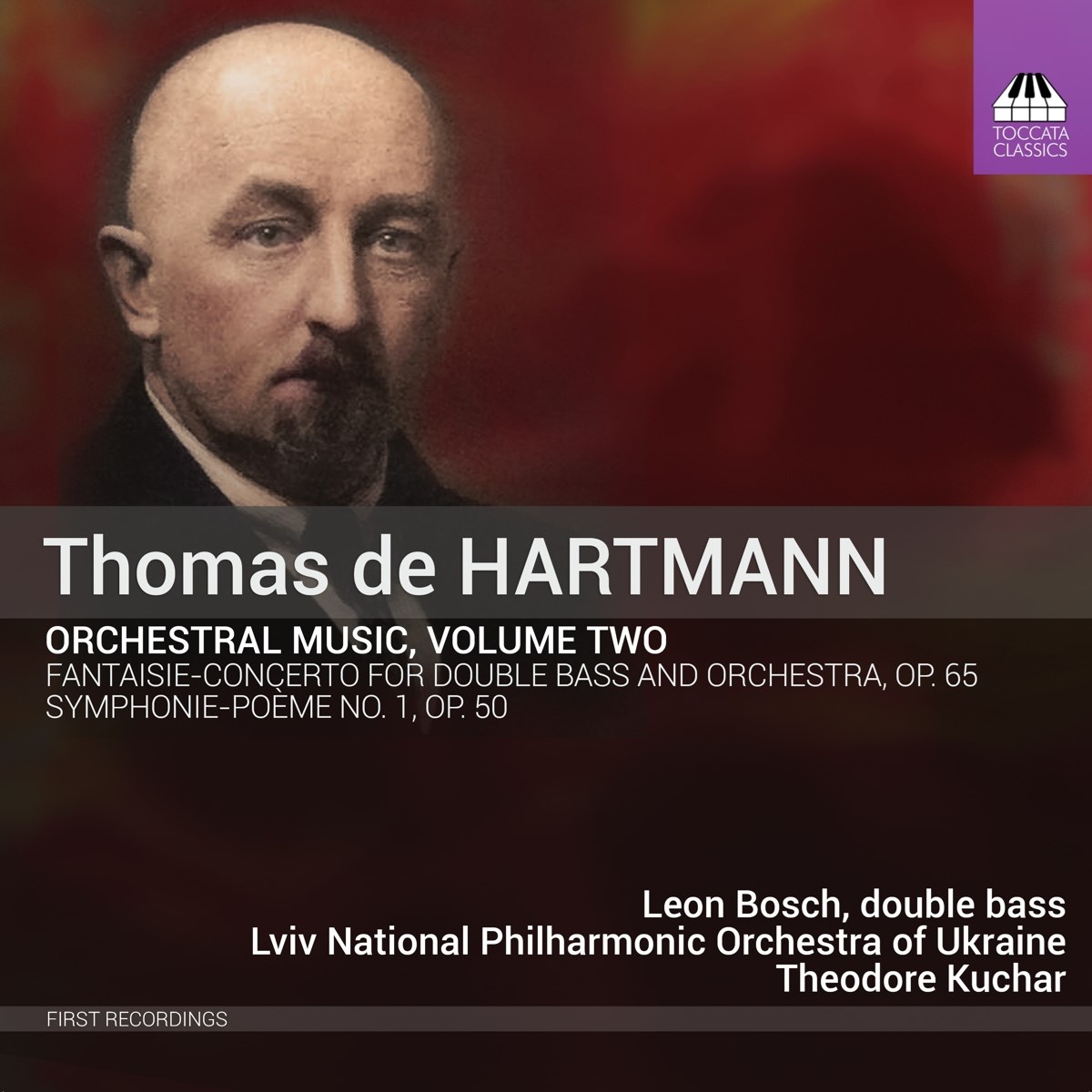 Afbeelding van Leon Bosch, Lviv National Philharmonic Orchestra Of Ukraine - Hartmann: Orchestral Music, Vol. 2
