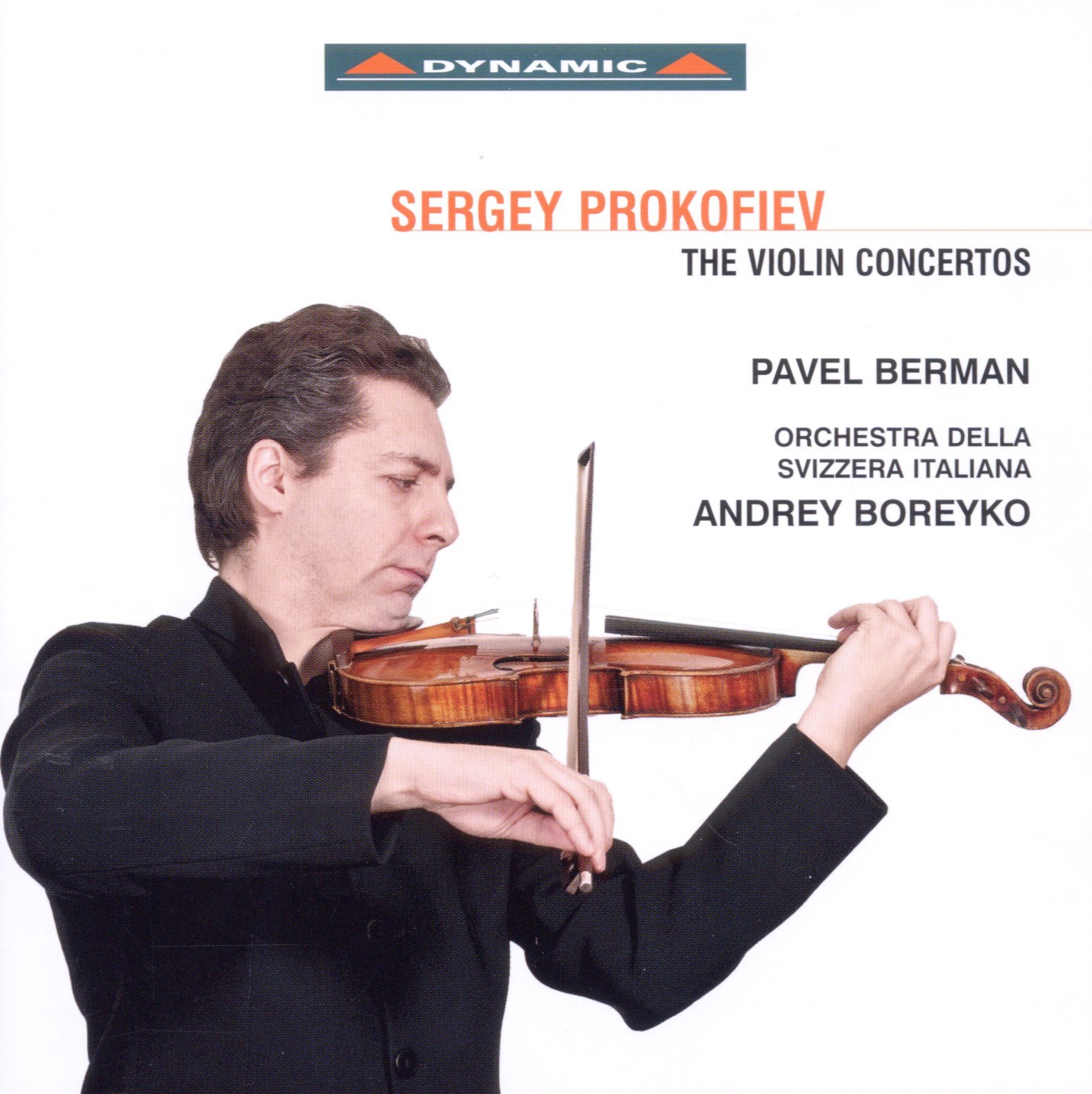 Pavel Berman, Orchestra Della Svizzera Italiana Lugano, Andrey Boreyko - Prokofiev: Violin Concertos
