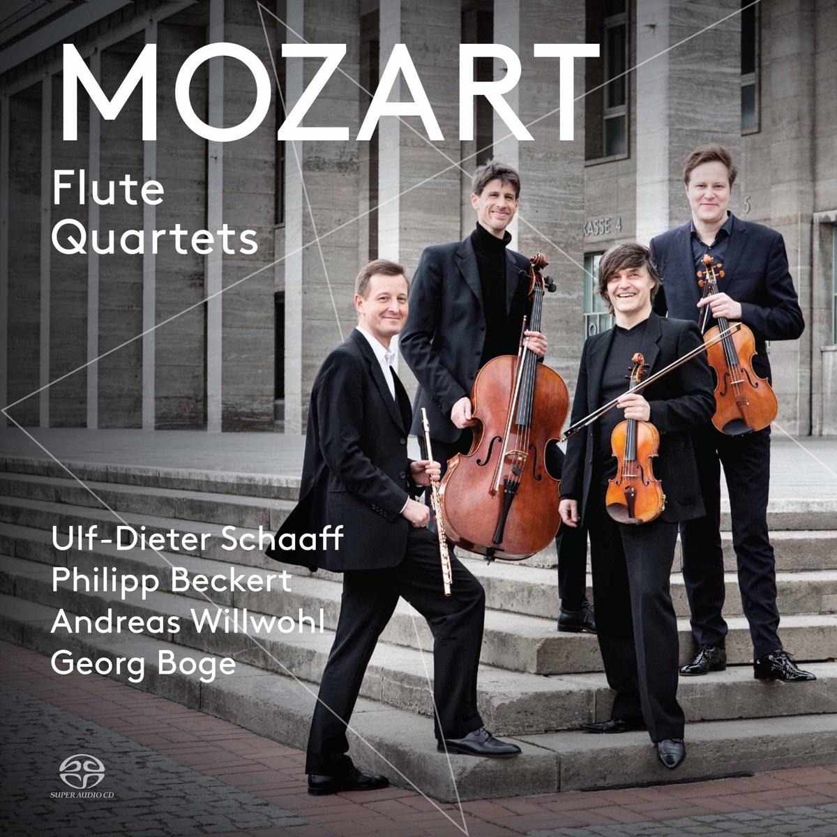 Afbeelding van Ulf-Dieter Schaaff, Philipp Beckert, Andreas Willwohl, Georg Boge - Flute Quartets