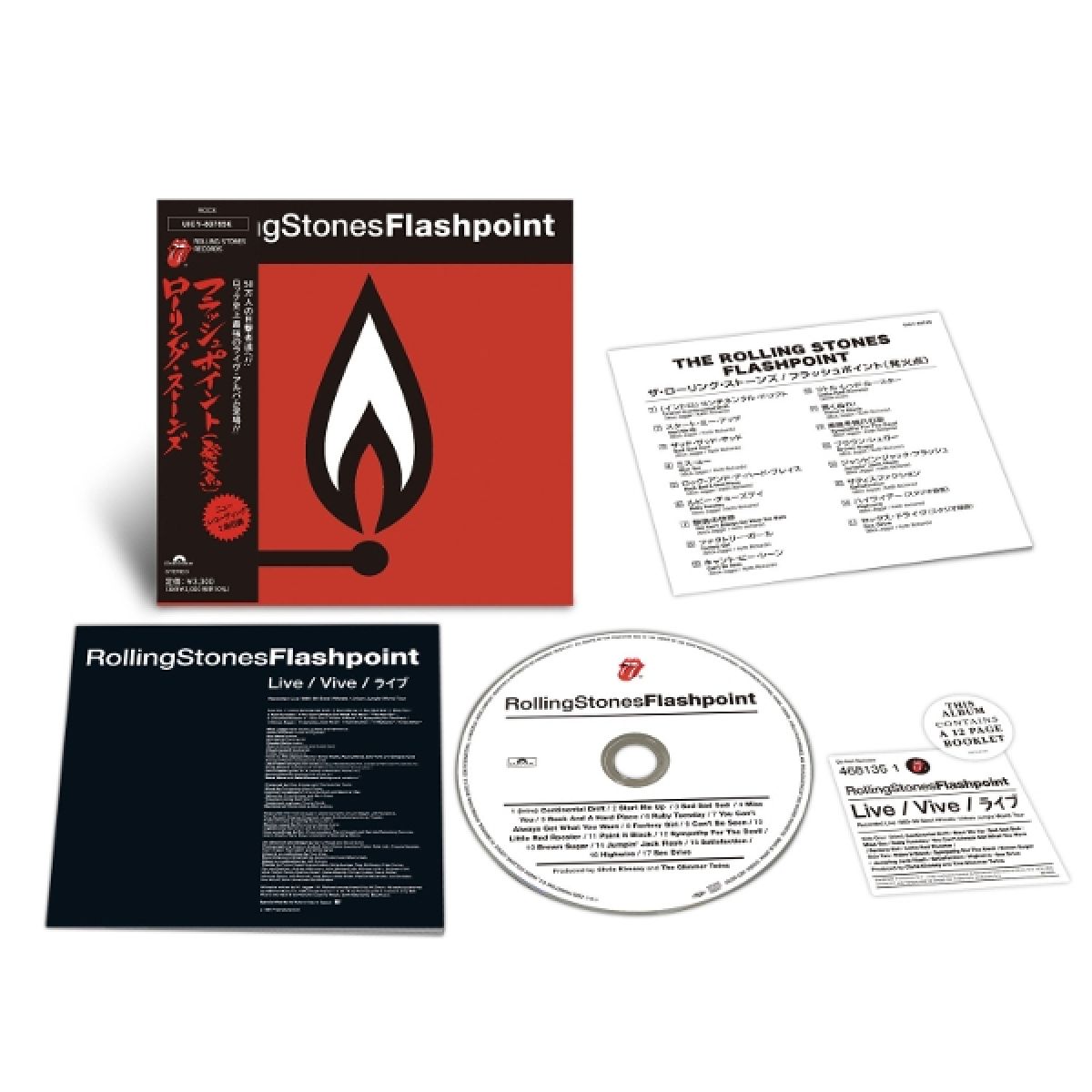 Afbeelding van The Rolling Stones - Flashpoint