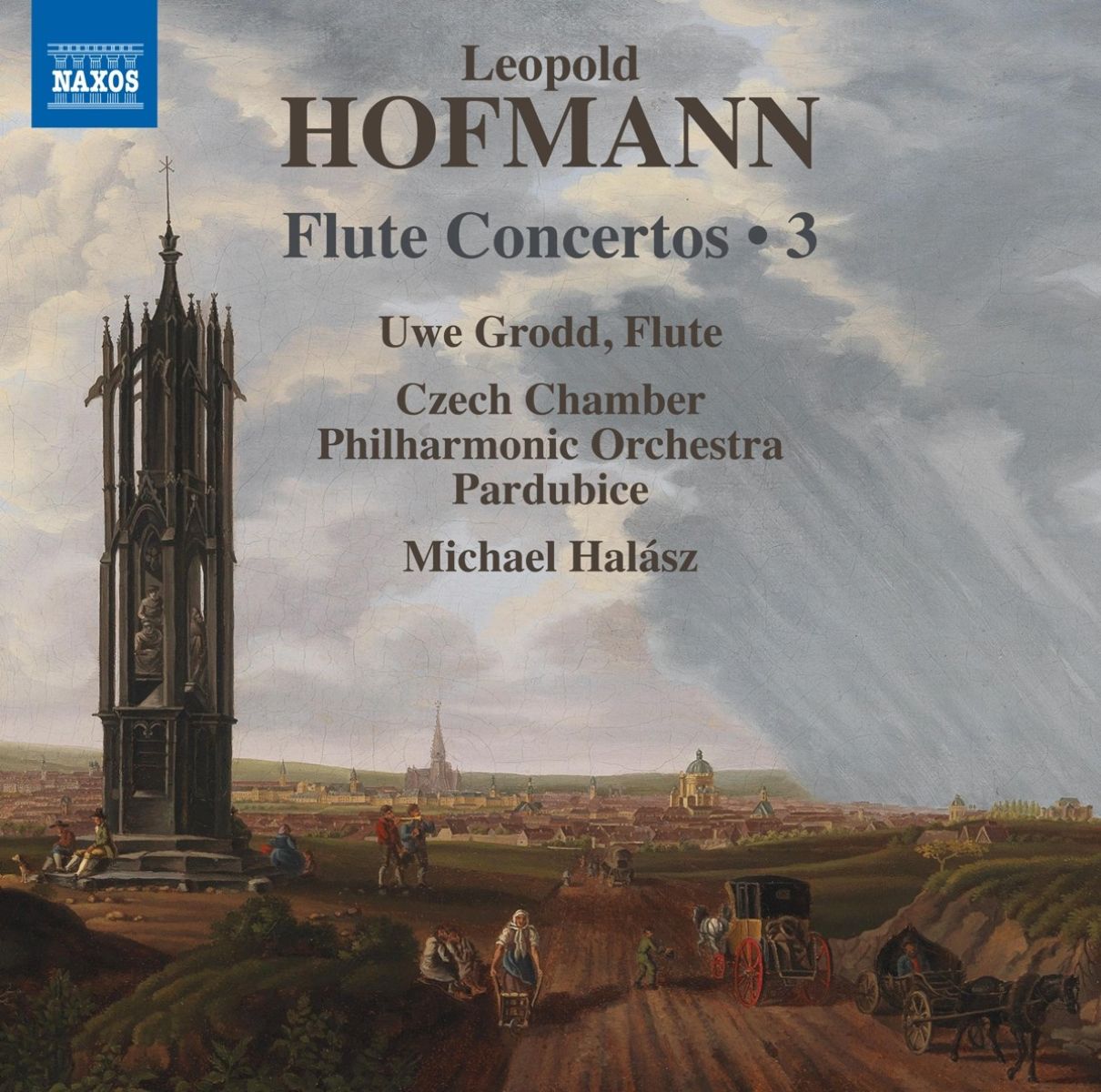 Afbeelding van Uwe Grodd, Komorni Filharmonie Pardubice, Michael Halász - Hofmann: Flute Concertos, Vol. 3