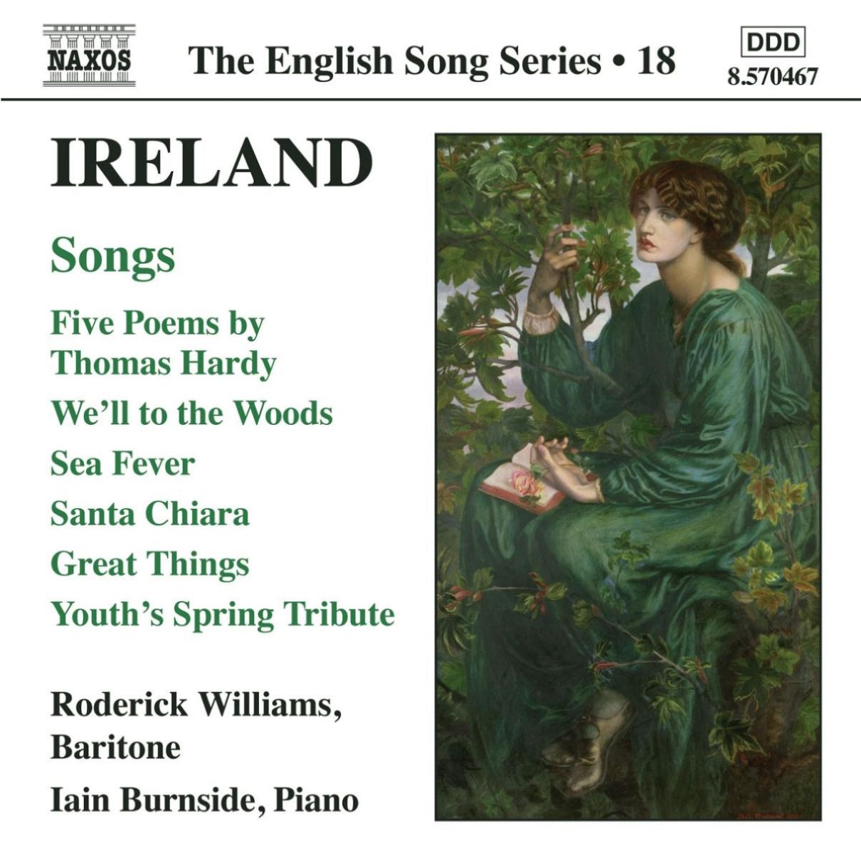 Roderick Williams & Iain Burnside - Ireland: Songs