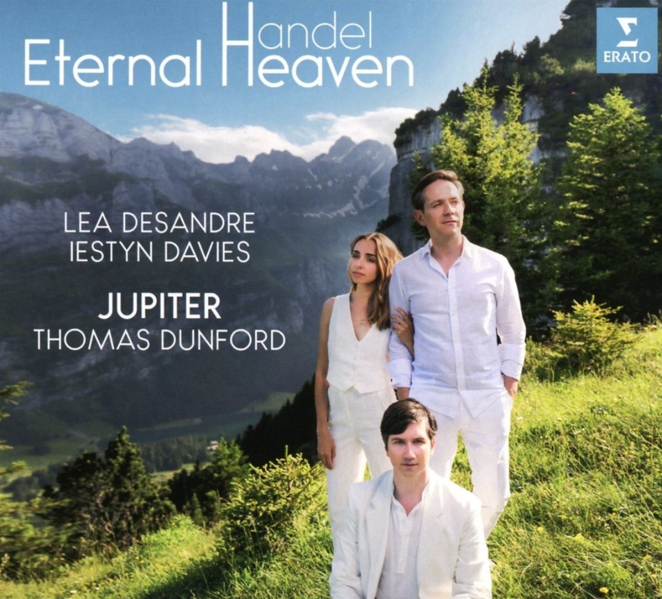 Afbeelding van Lea Desandre, Iestyn Davies, Thomas Dunford, Jupiter - Handel: Eternal Heaven
