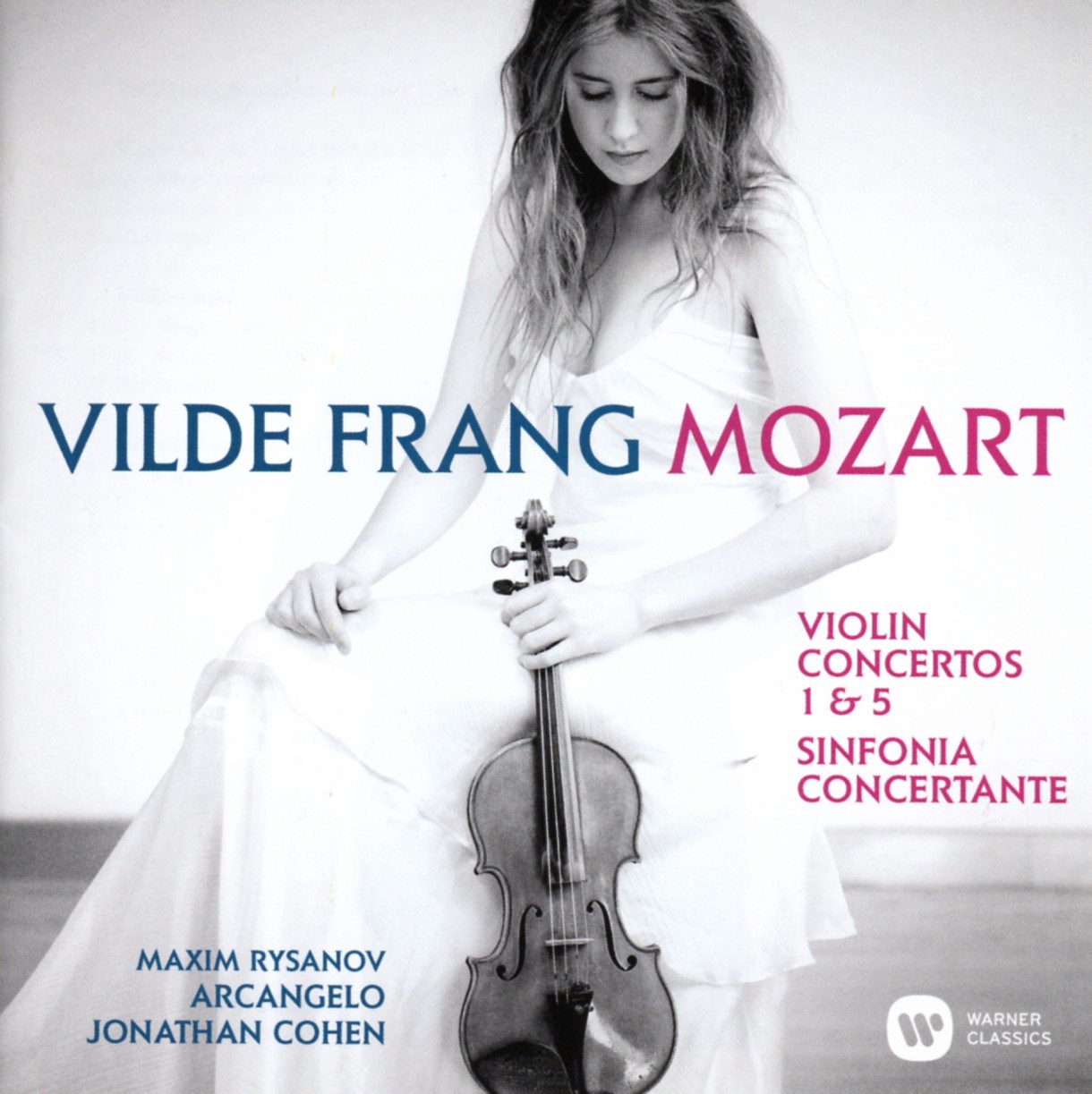 Afbeelding van Vilde Frang, Maxim Rysanov, Arcangelo, Jonathan Cohen - Mozart: Violin Concertos 1 & 5 • Sinfonia Concertante
