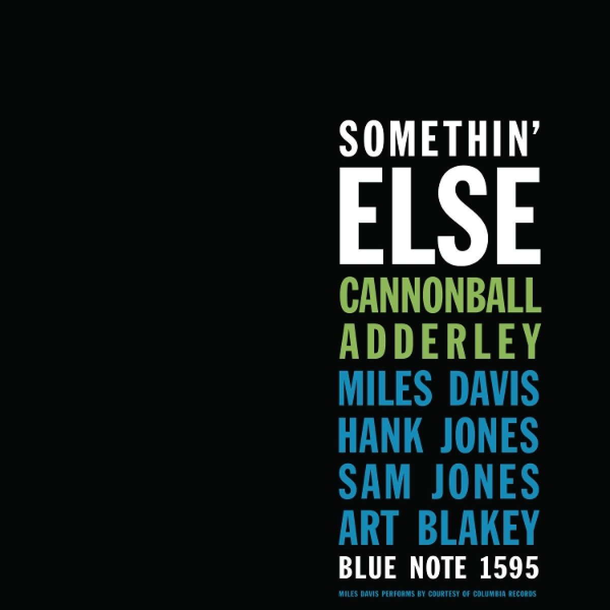 Afbeelding van Cannonball Adderley - Somethin' Else