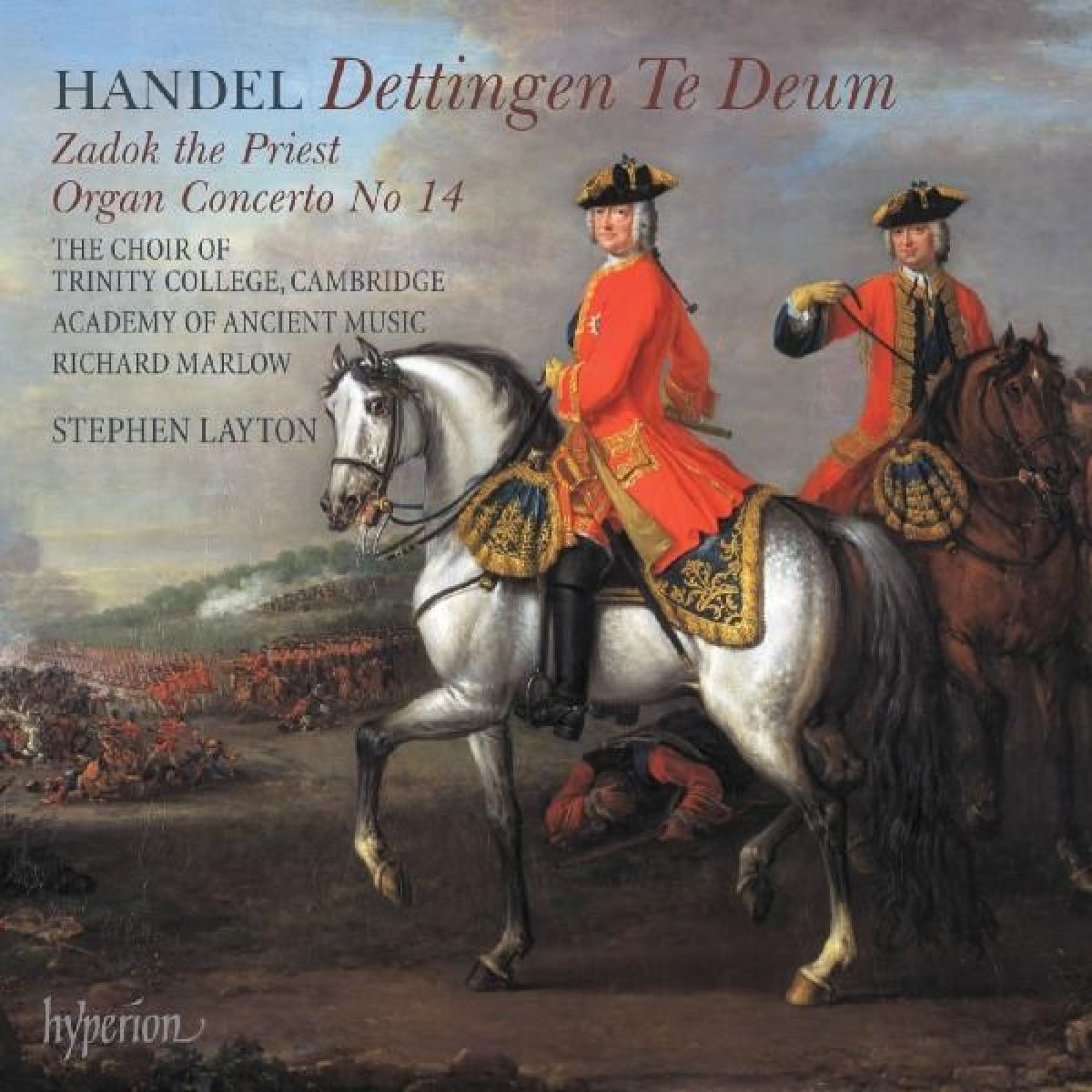 Afbeelding van Choir Of Trinity College Cambridge, Academy Of Ancient Music, Stephen Layton - Händel: Dettingen Te Deum