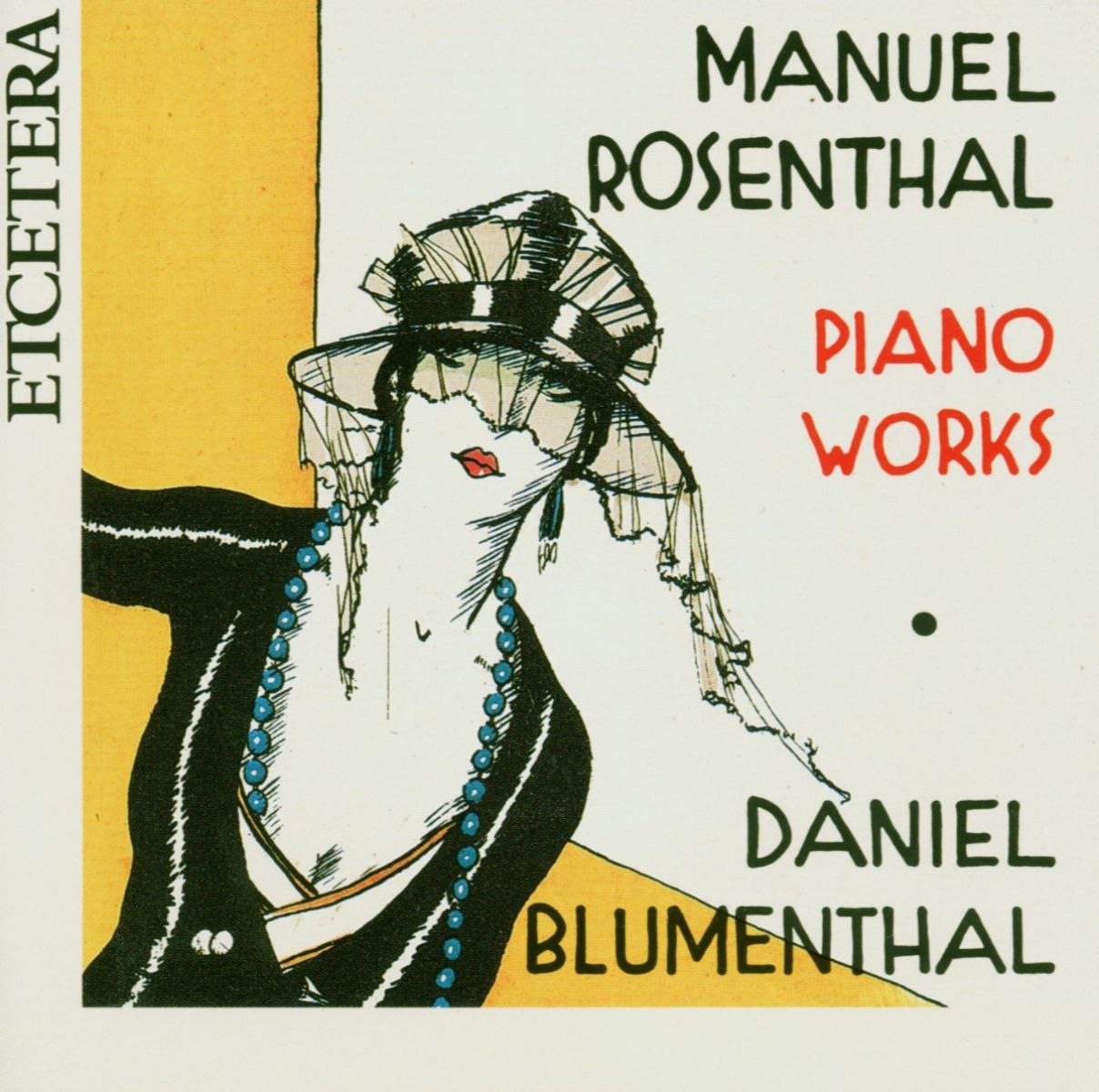 Afbeelding van Daniel Blumenthal - Rosenthal: Piano Works
