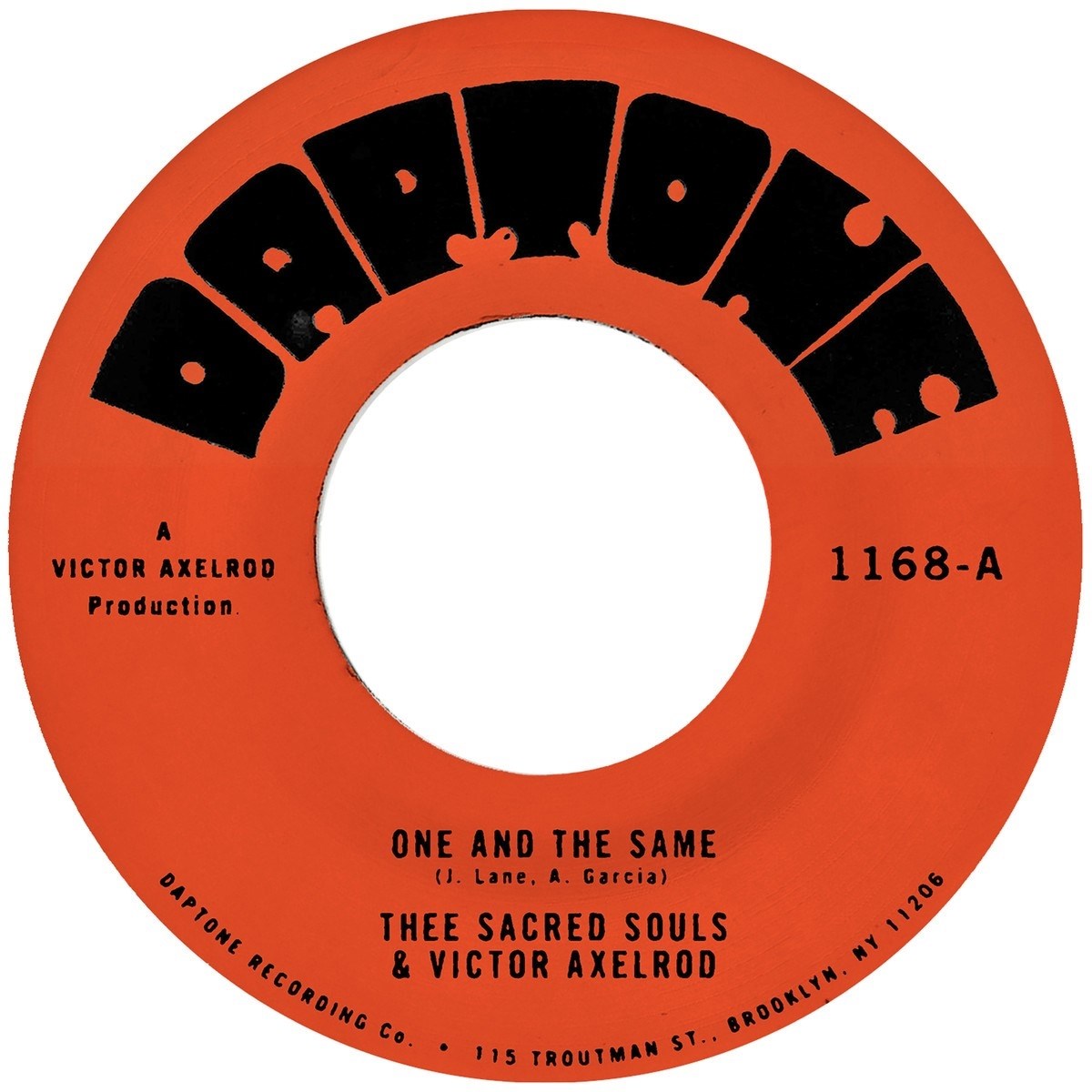 Afbeelding van Thee Sacred Souls & Victor Axelrod - One And The Same / Same Difference