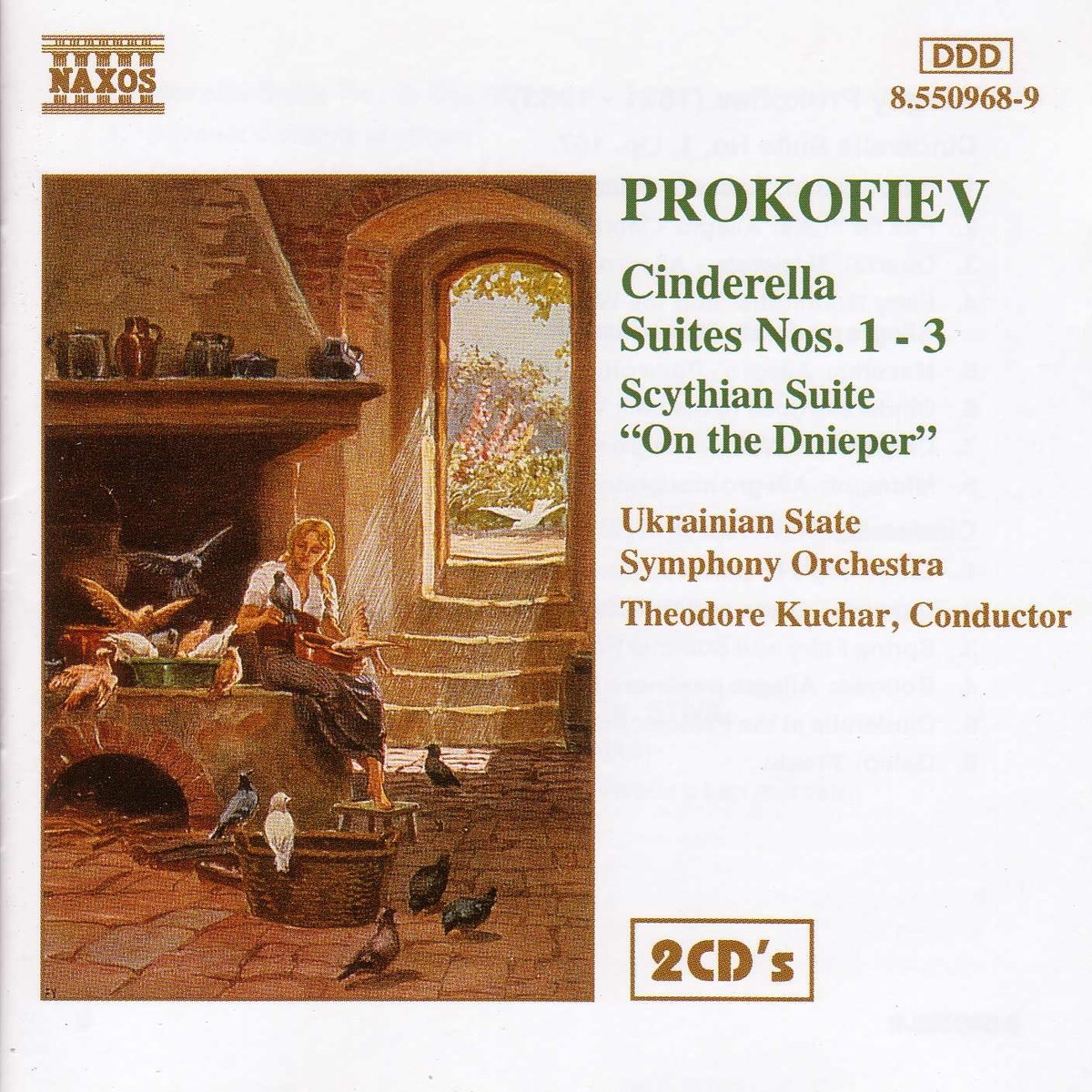 Afbeelding van Ukrainian State Symphony Orchestra, Theodore Kuchar - Prokofiev: Cinderella | Scythian Suite
