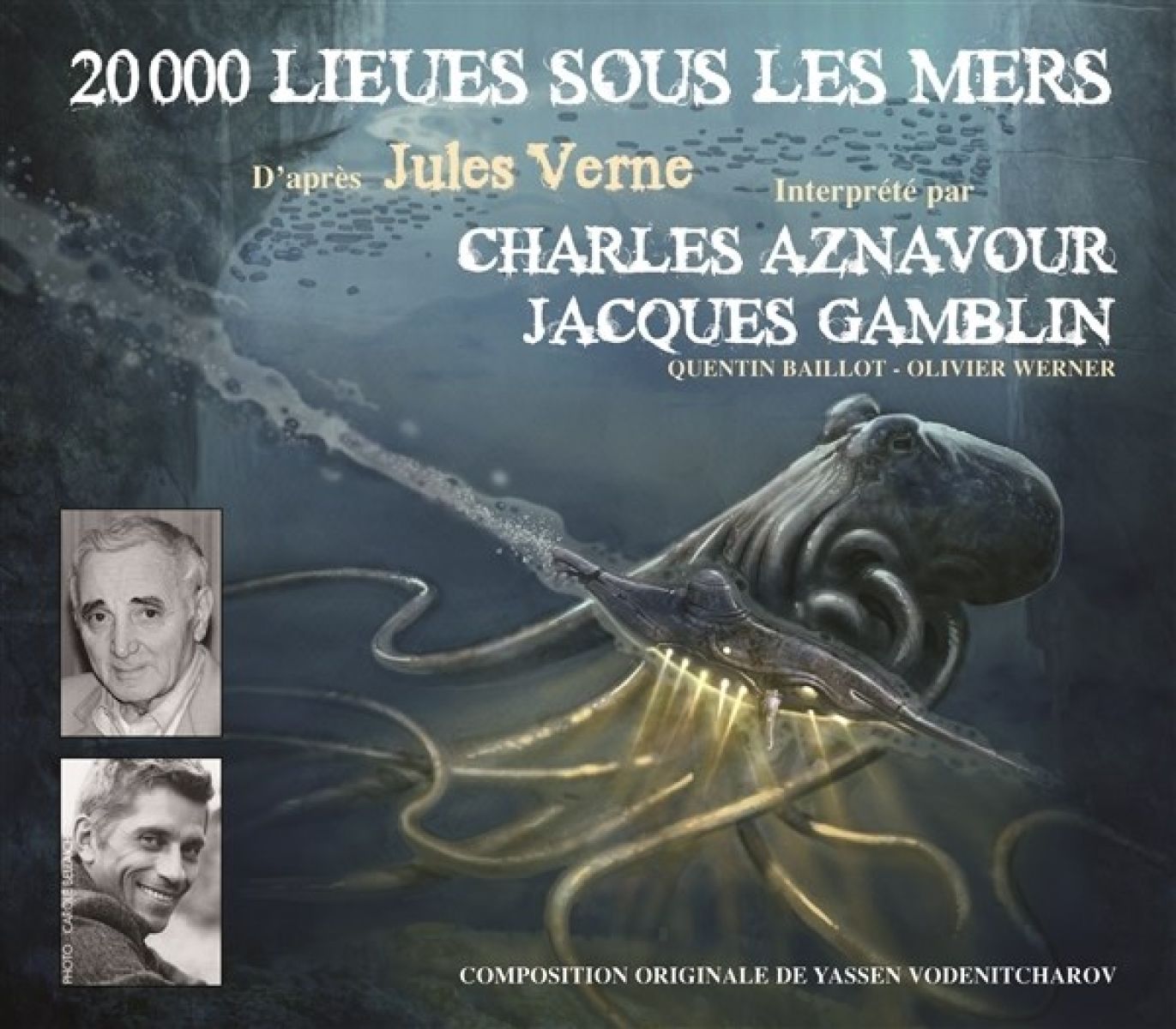 Afbeelding van Jules Verne, Charles Aznavour, Jacques Gamblin, Yassen Vodenitcharov - 20 000 Lieues Sous Les Mers (D'Après Jules Verne) (Composition Originale De)