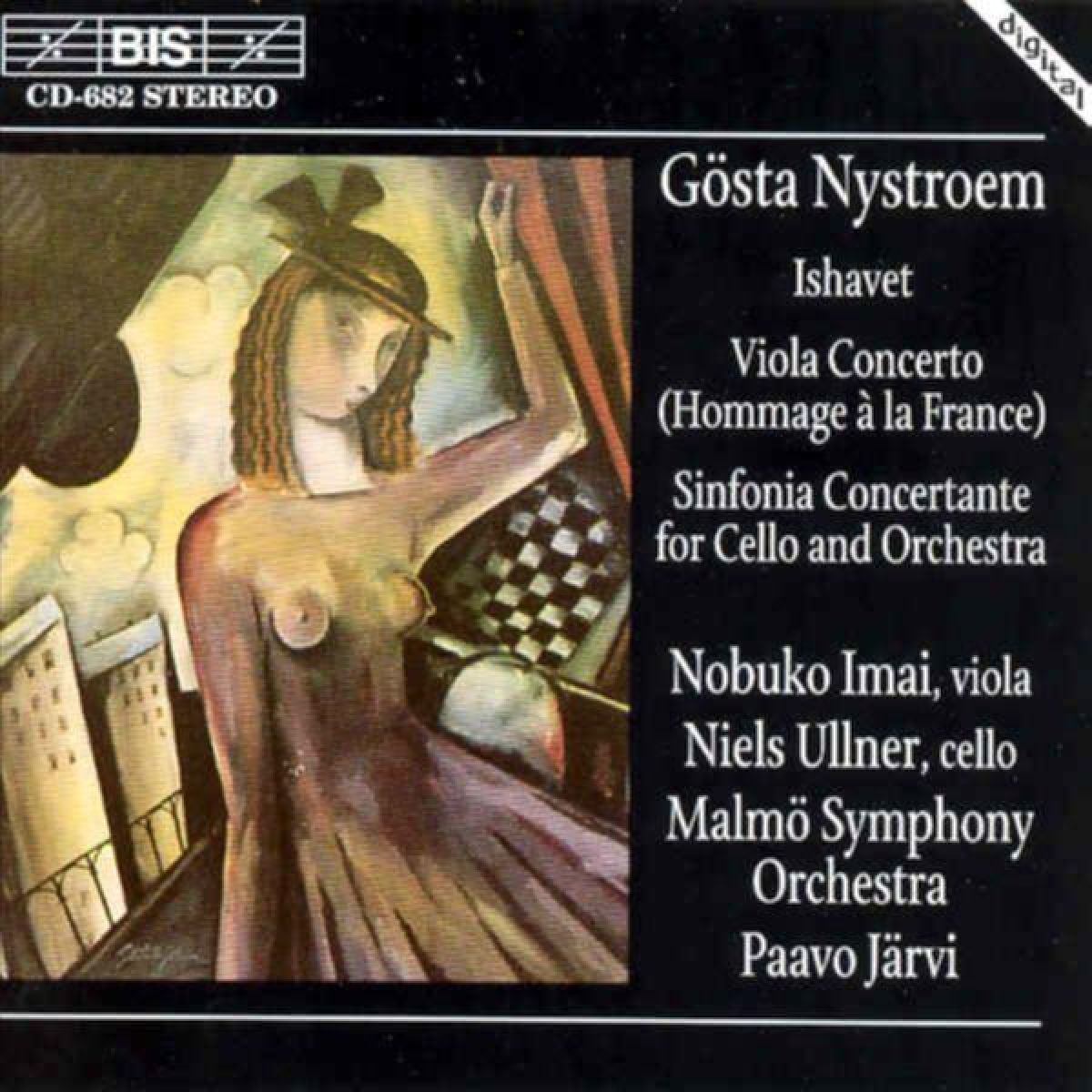 Afbeelding van Nobuko Imai, Malmö Symphony Orchestra, Paavo Järvi - Nystroem: Ishavet (La Mer Arctique)