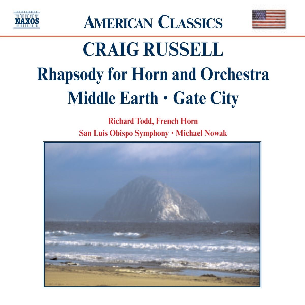Richard Todd, San Luis Obispo Symphony Orchestra, Michael Nowak - Russell: Rhapsody For Horn And Orchestra