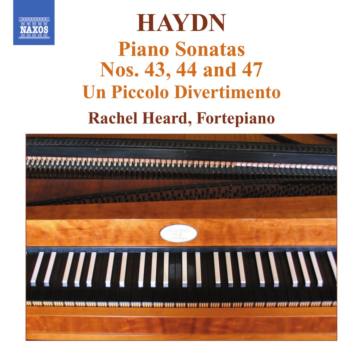 Afbeelding van Rachel Heard - Haydn: Piano Sonatas Nos. 43, 44 & 47