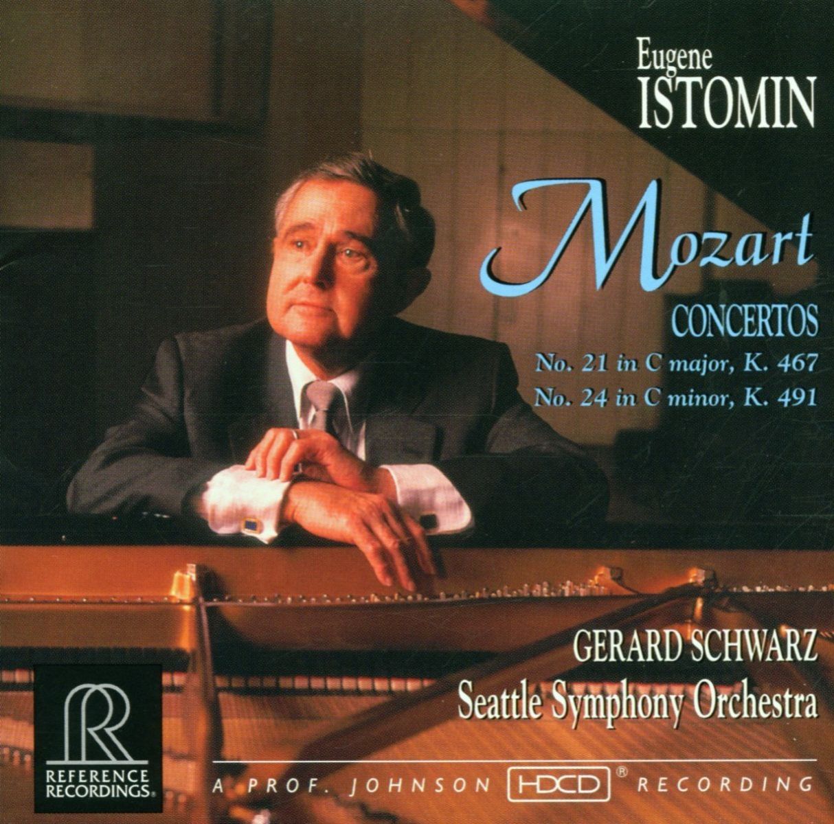 Afbeelding van Eugene Istomin, Gerard Schwarz, Seattle Symphony Orchestra - Mozart: Piano Concertos 21 & 24