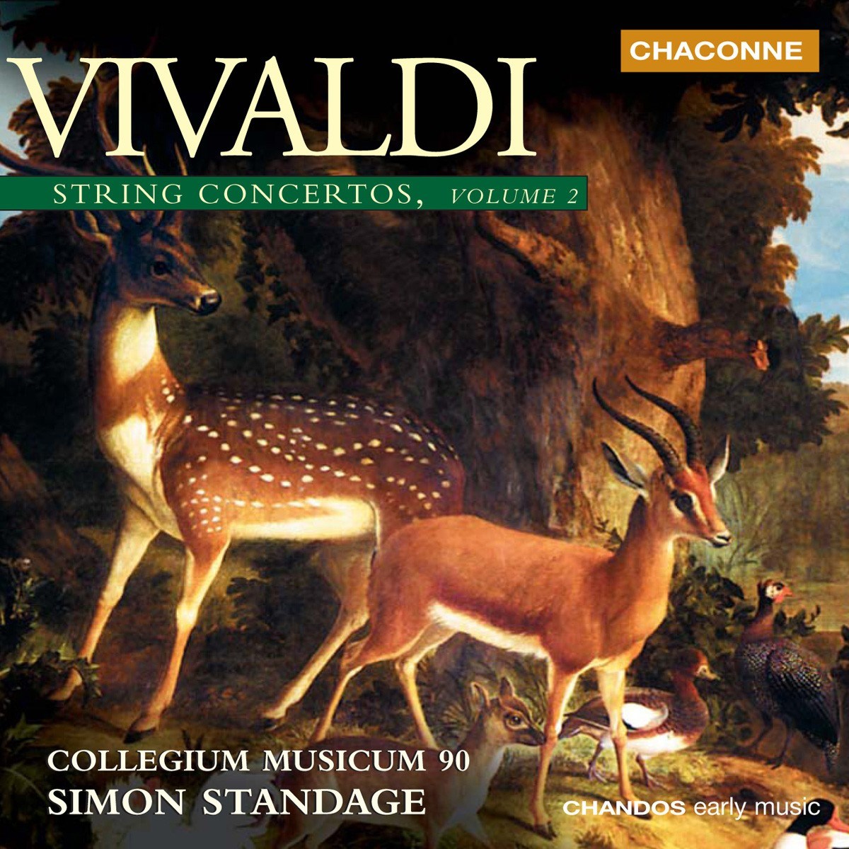 Afbeelding van Collegium Musicum 90, Simon Standage - Vivaldi: String Concertos, Vol. 2