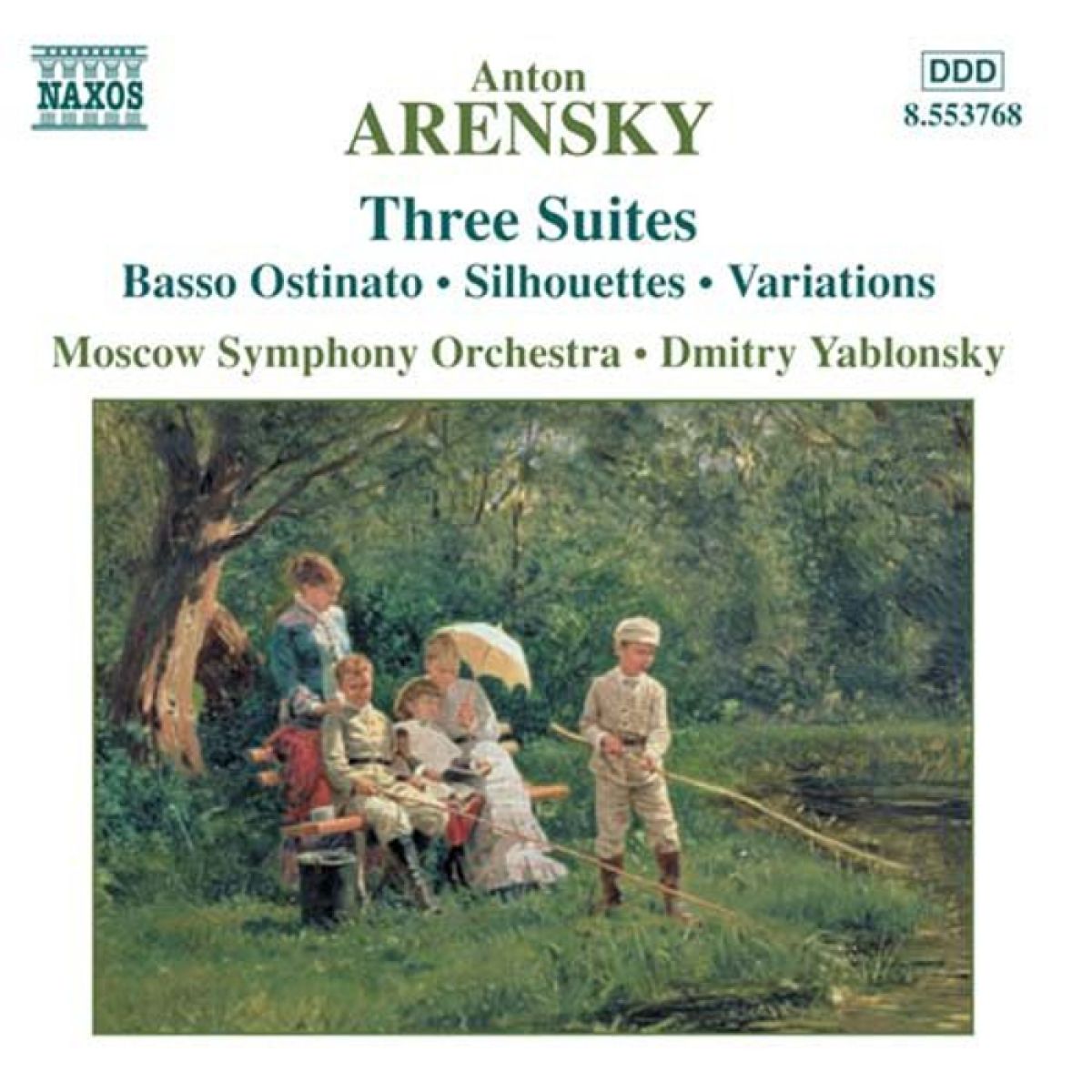 Afbeelding van Moscow Symphony Orchestra, Dimitry Yablonsky - Arensky: Three Suites