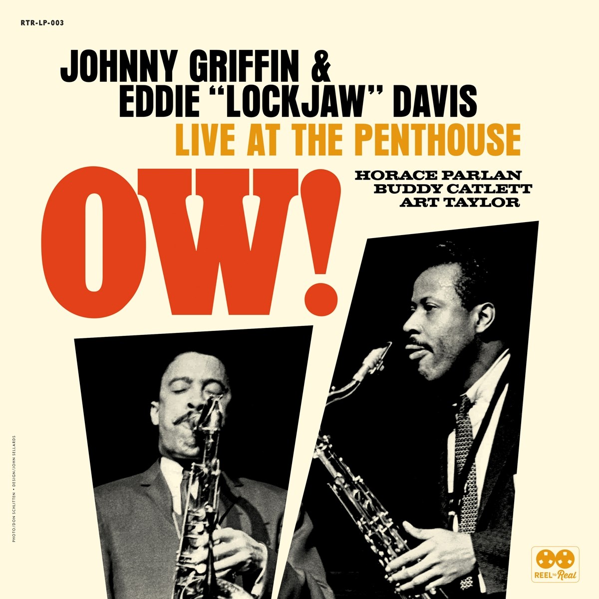 Afbeelding van Johnny Griffin and Eddie 'Lockjaw' Davis - Ow! Live At The Penthouse