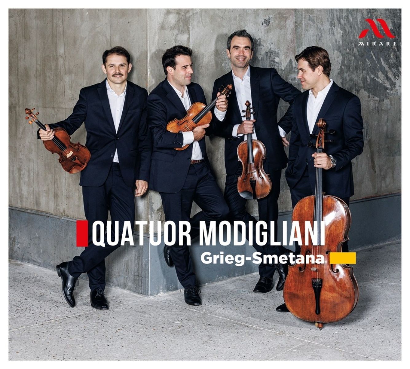 Quatuor Modigliani - Grieg: Quatuor N°1 | Smetana: Quatuor N°1