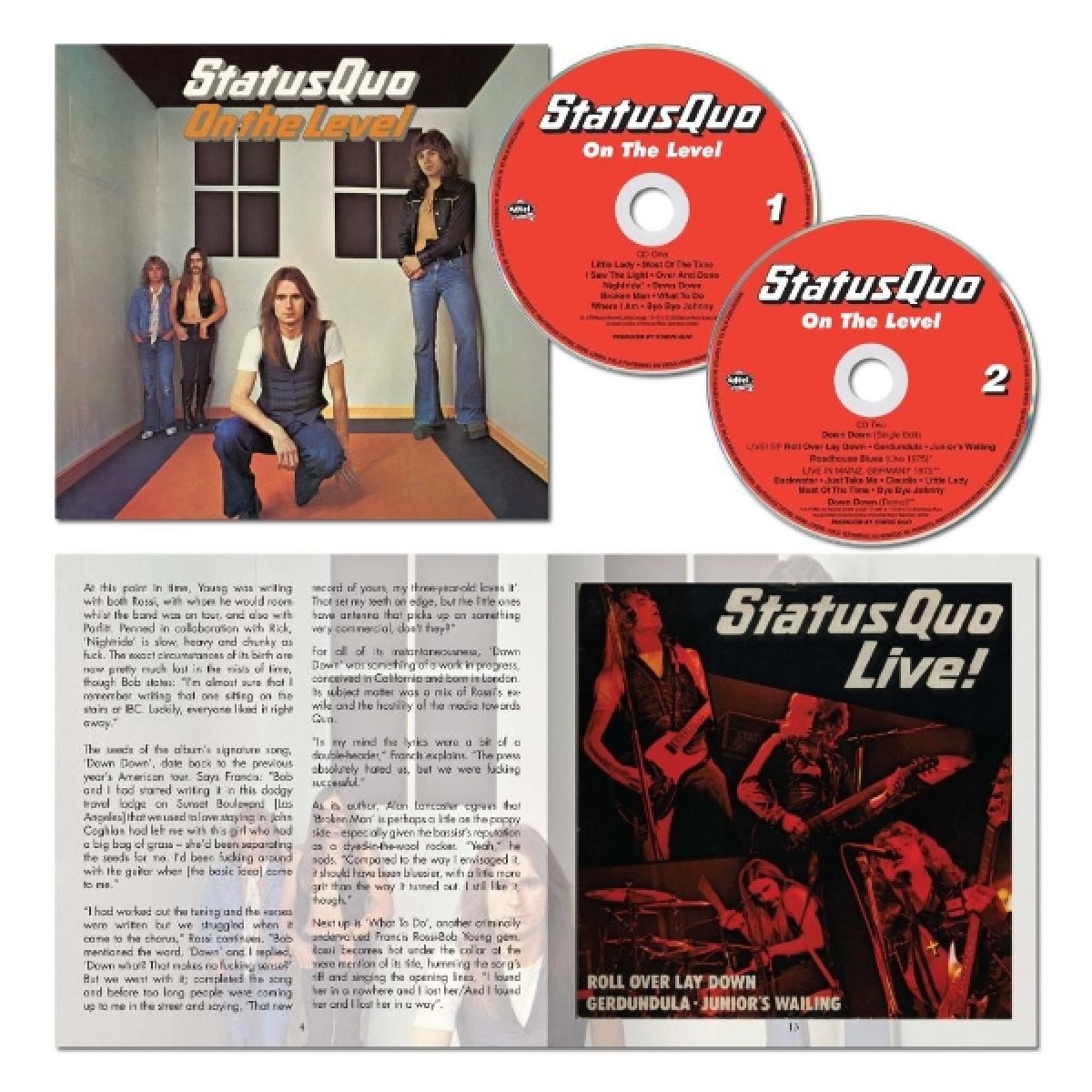 Afbeelding van Status Quo - On The Level
