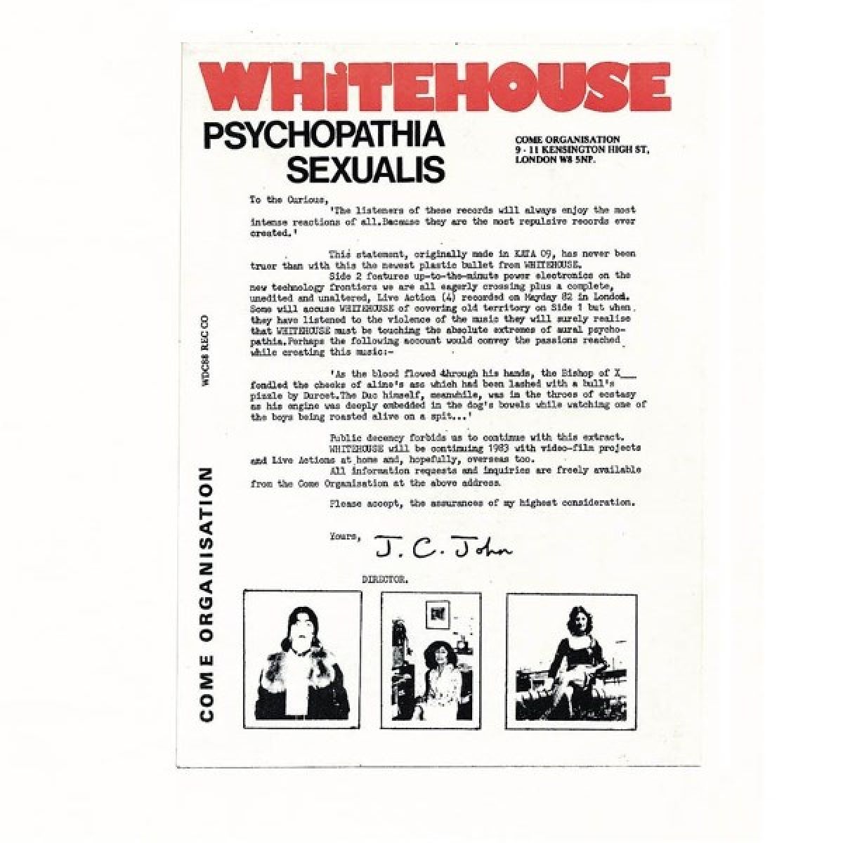 Afbeelding van Whitehouse - Psychopathia Sexualis (Legacy Edition)