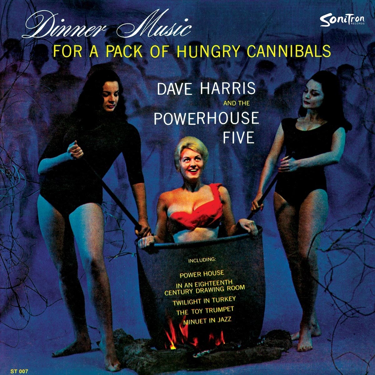 Afbeelding van Dave Harris And The Powerhouse Five - Dinner Music For A Pack Of Hungry Cannibals