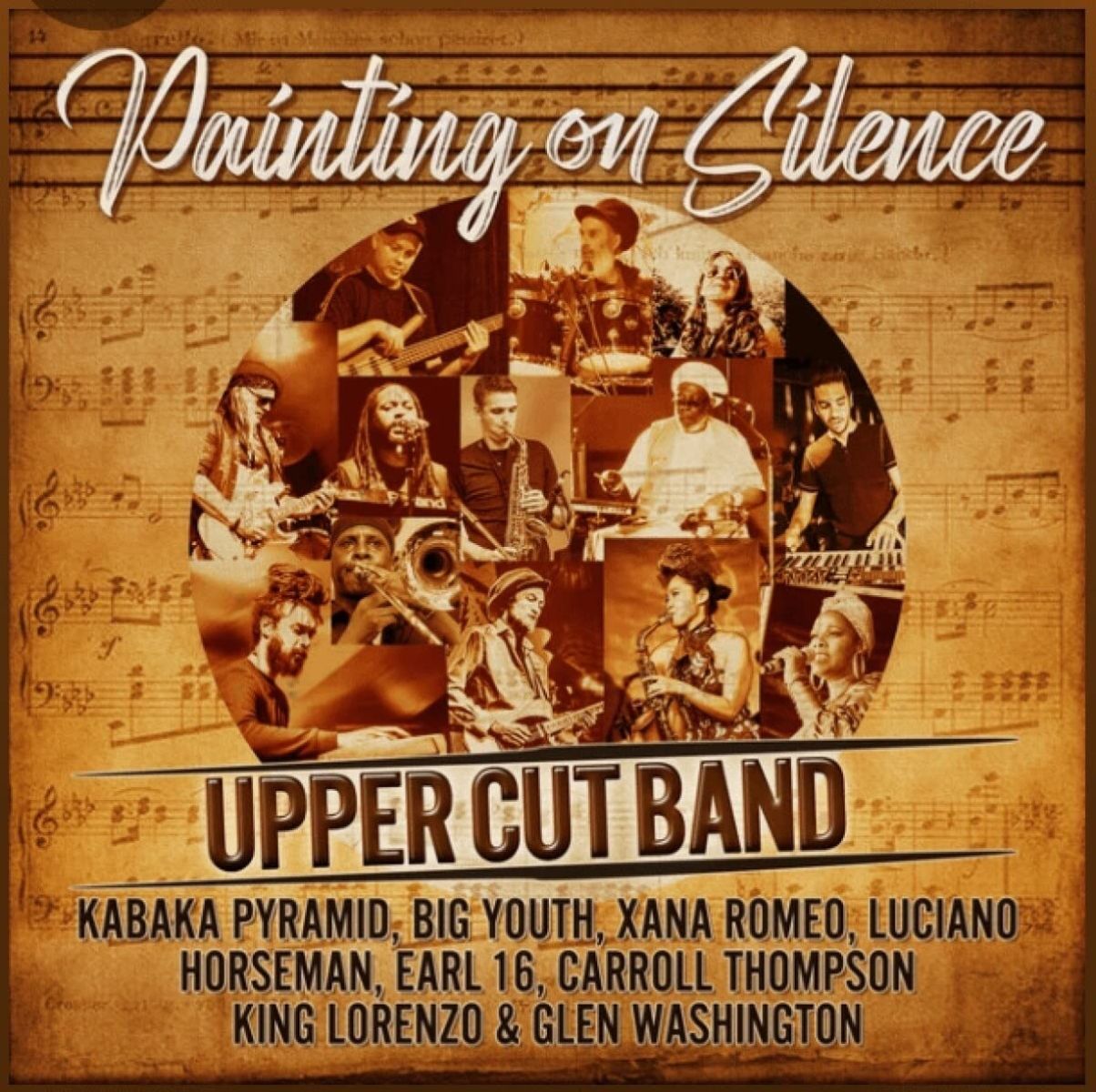 Afbeelding van Uppercut Band Ft. Various Artists - Painting On Silence