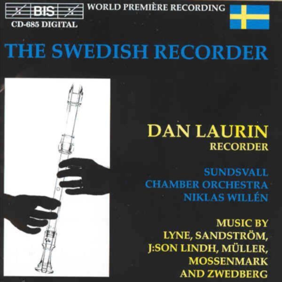Dan Laurin, Sundsvall Chamber Orchestra - The Swedish Recordder