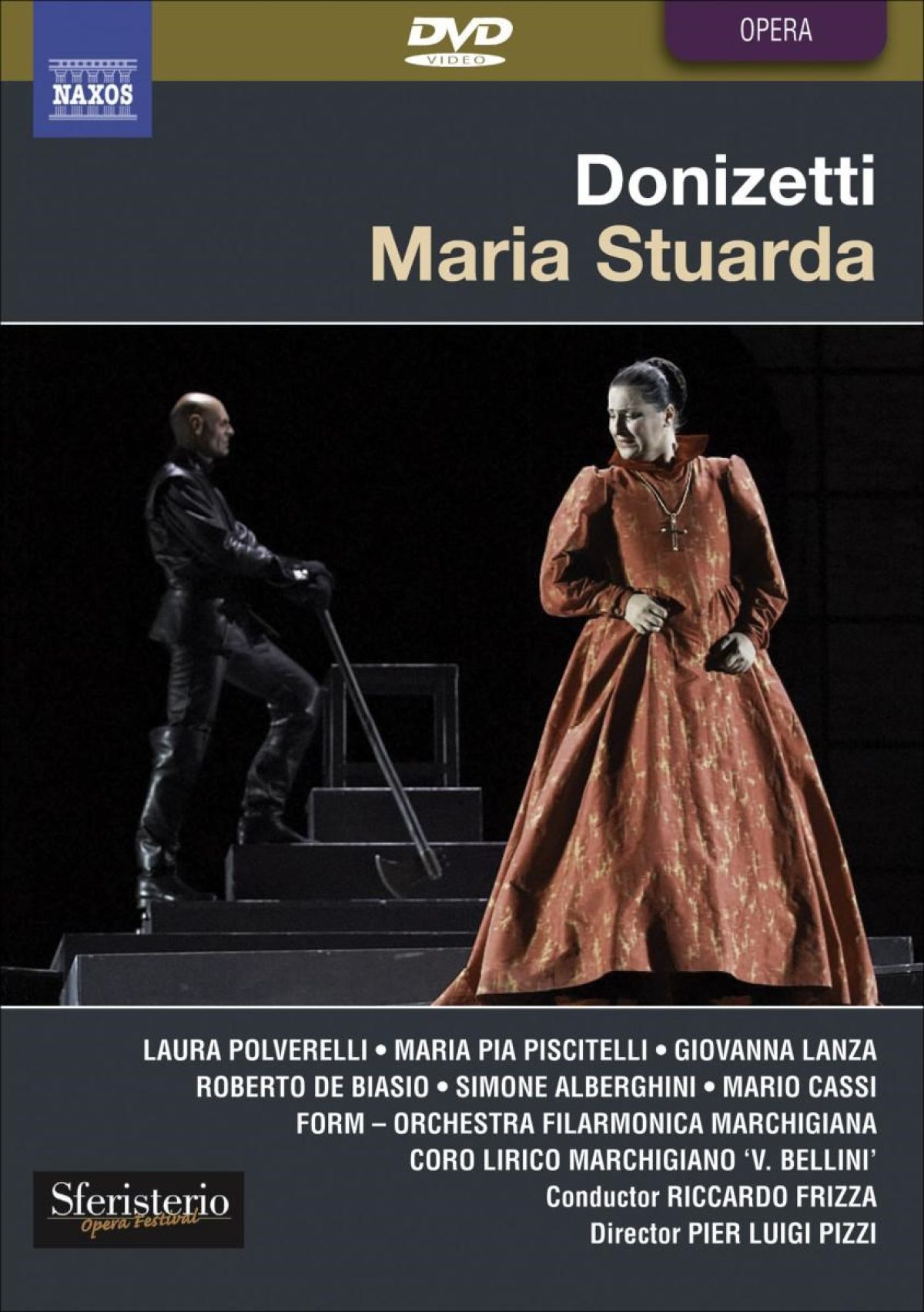 Afbeelding van Riccardo Frizza, Laura Polverelli, Mario Cassi - Donizetti: Maria Stuarda