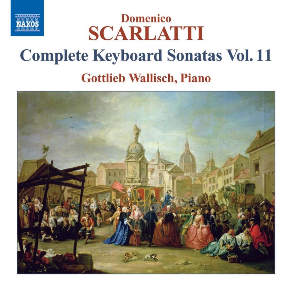 Afbeelding van Wallisch - Scarlatti: Sonatas Volume 11