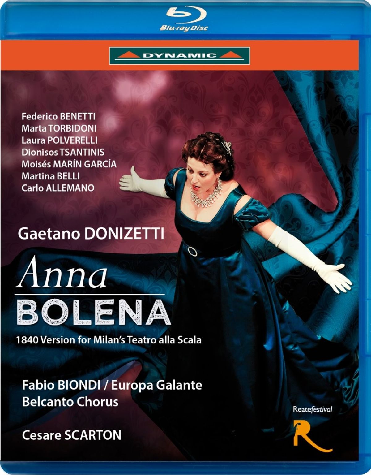 Afbeelding van Europa Galante & Belcanto Chorus, Fabio Biondi - Anna Bolena