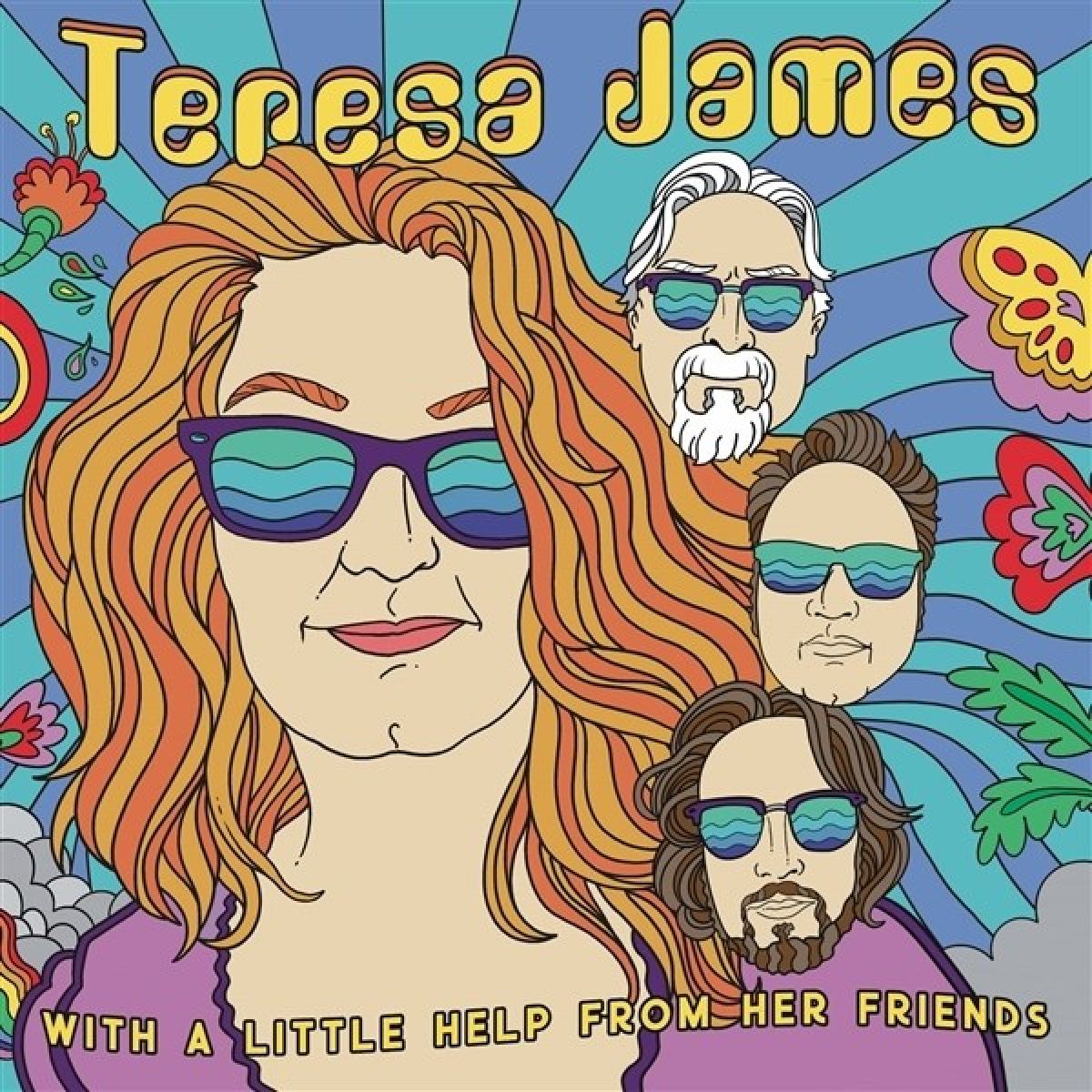 Afbeelding van Teresa James - With A Little Help From Her Friends