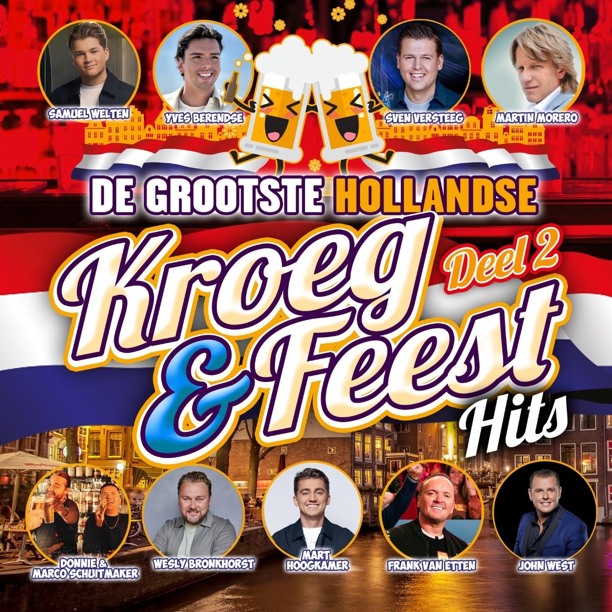 Afbeelding van Various Artists - De Grootste Hollandse Kroeg & Feest Hits 2