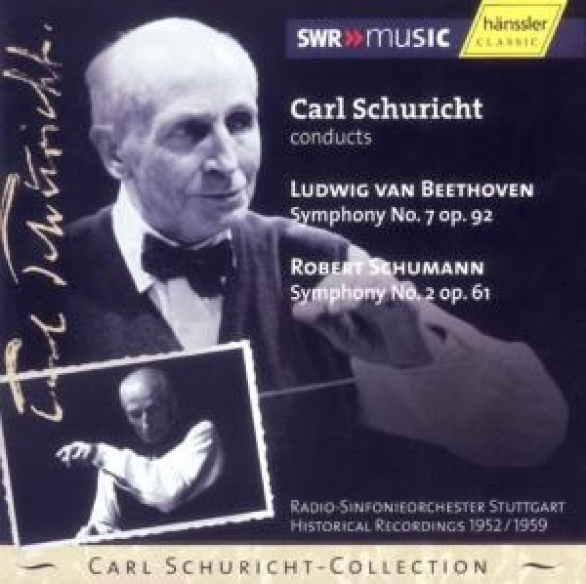 Radio-Sinfonieorchester Stuttgart, Carl Schuricht - Beethoven/Schumann: Symphony No. 7 | Symphony No. 2