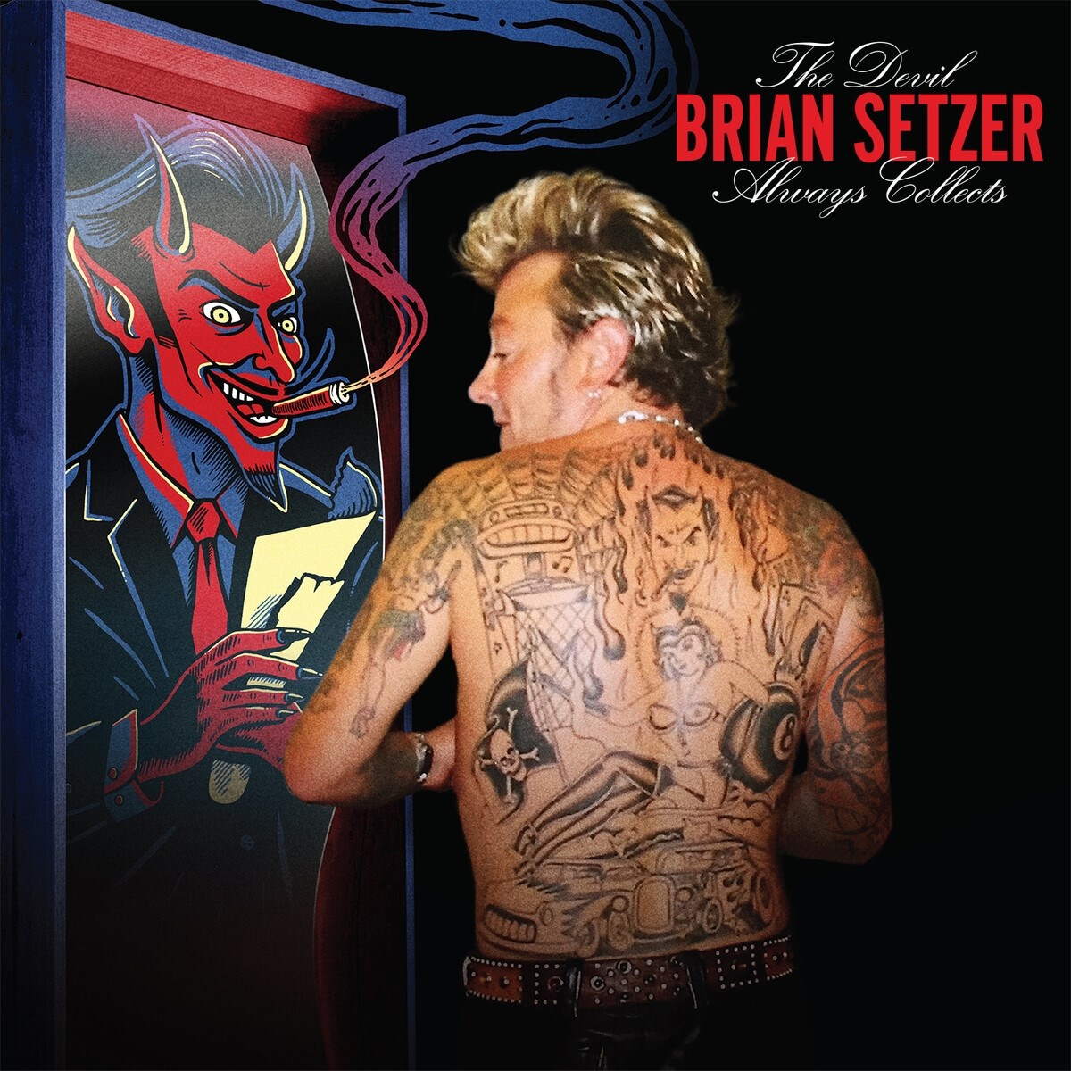 Afbeelding van Brian Setzer - The Devil Always Collects