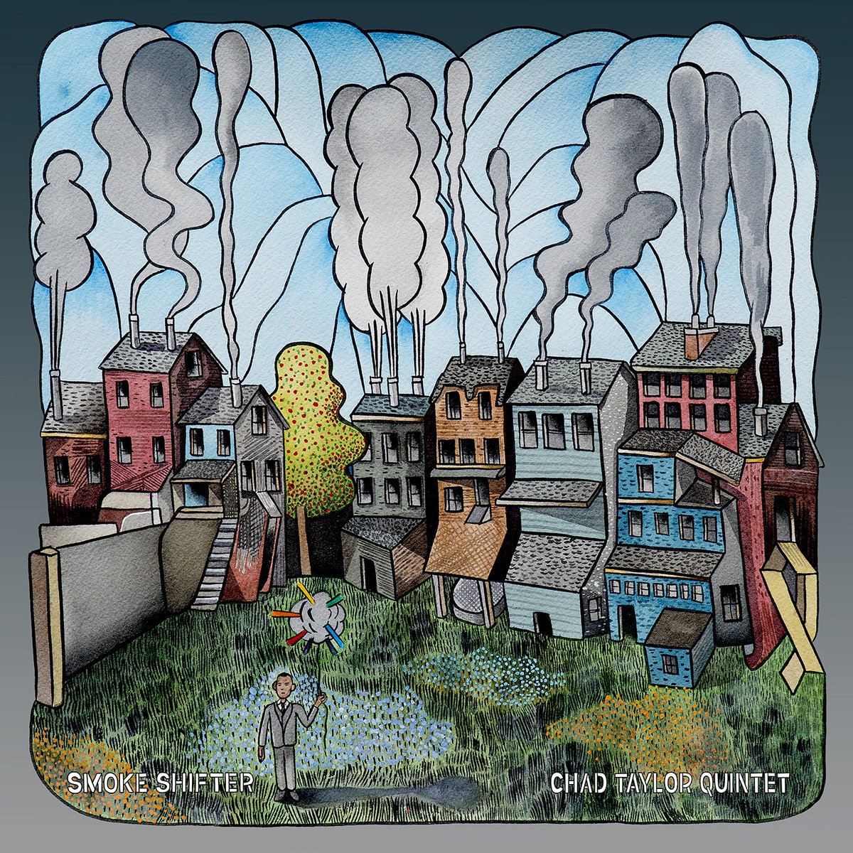 Afbeelding van Chad Taylor Quintet - Smoke Shifter