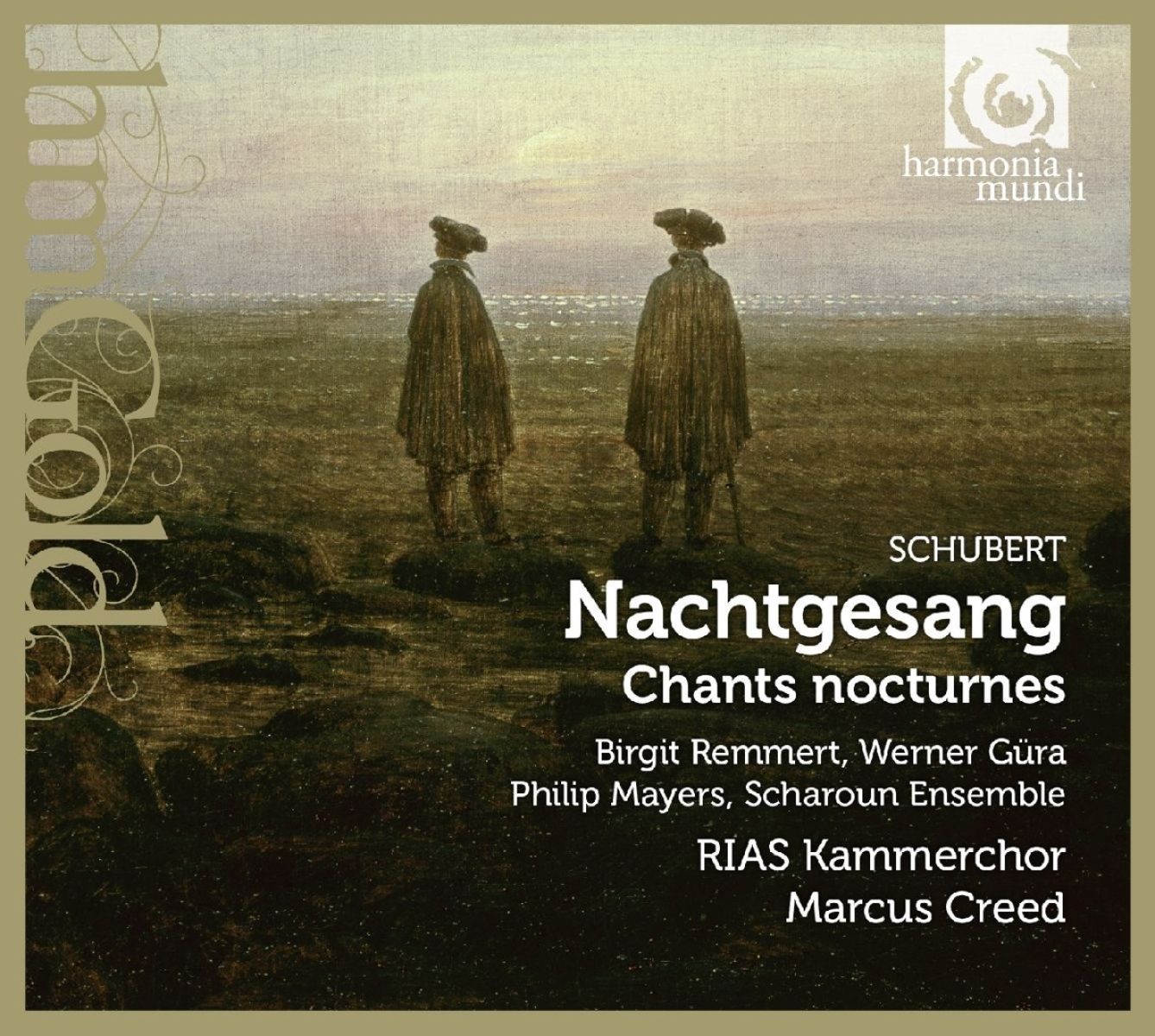 Afbeelding van Sharoun Ensemble, RIAS Kammerchor, Marcus Creed - Schubert: Nachtgesang
