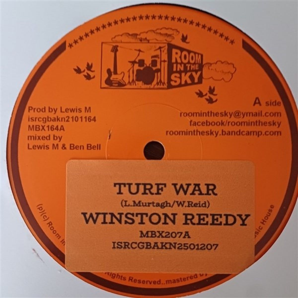 Afbeelding van Winston Reedy & Inn House Crew - Turf War / Mr Boss Man