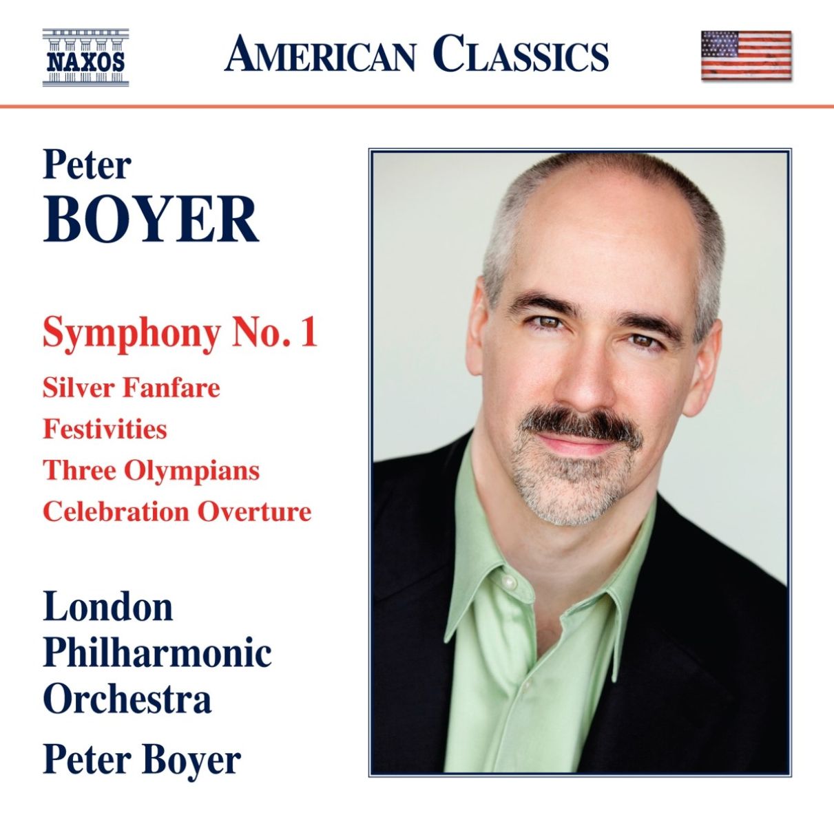 London Philharmonic Orchestra, Peter Boyer - Boyer: Symphony No. 1 | Silver Fanfare | Festivities | Three Olympians | Celebration Overture
