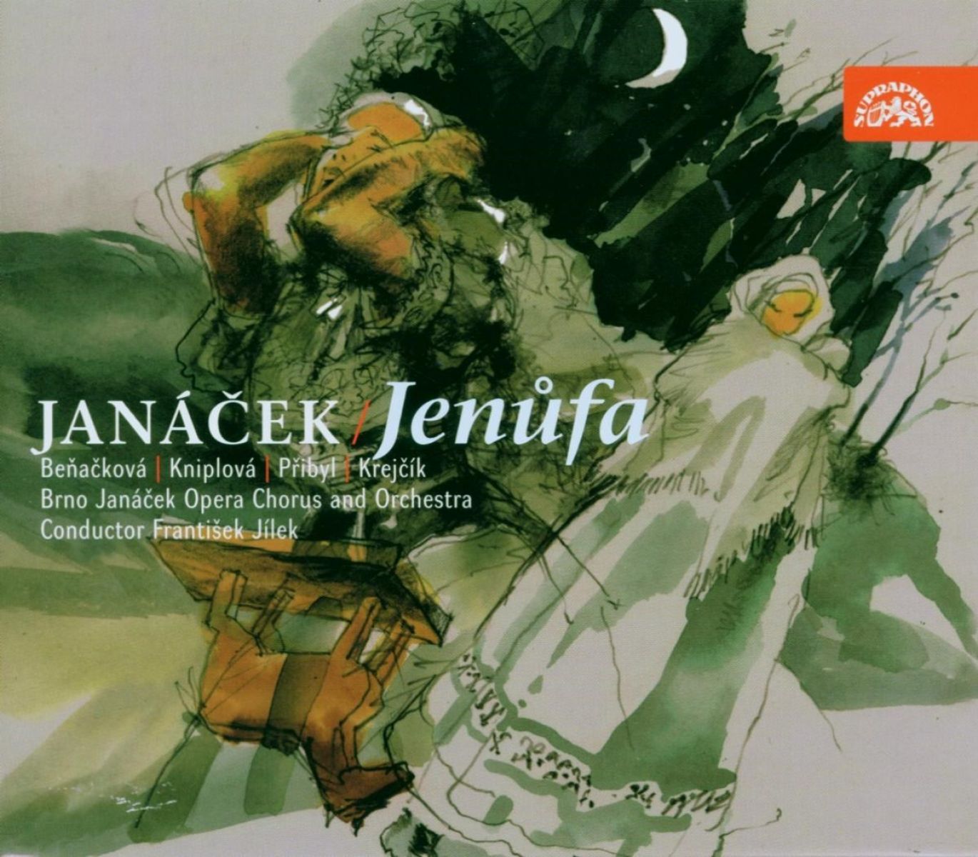 Afbeelding van Brno Janácek Opera Orchestra, František Jílek - Janácek: Jenufa. Opera In 3 Acts
