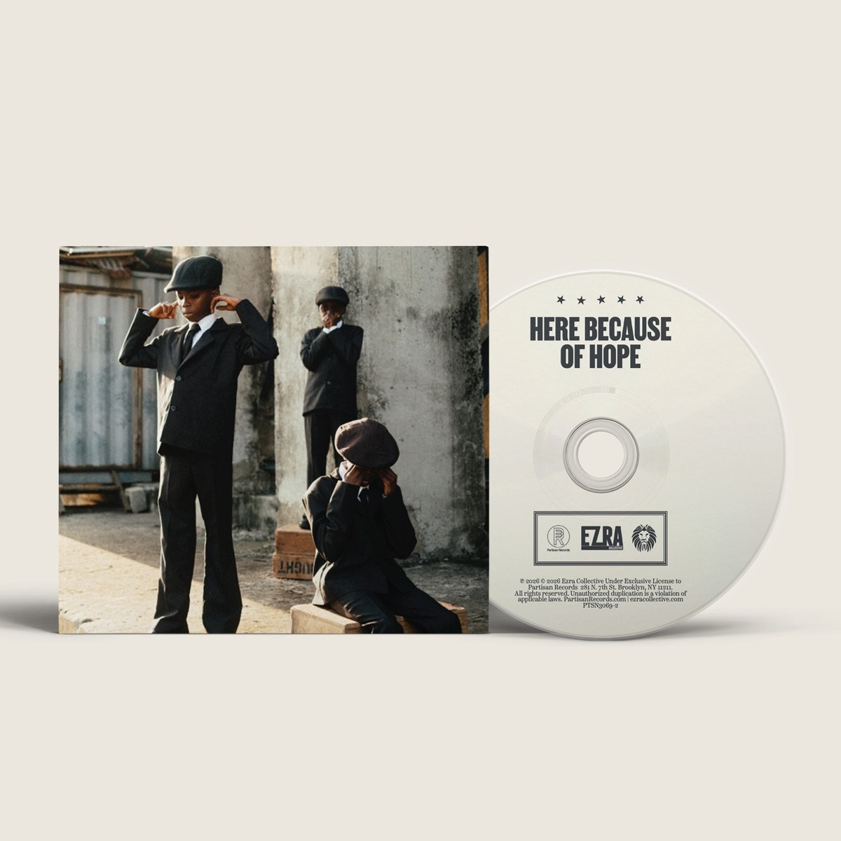 Afbeelding van Ezra Collective - Here Because Of Hope