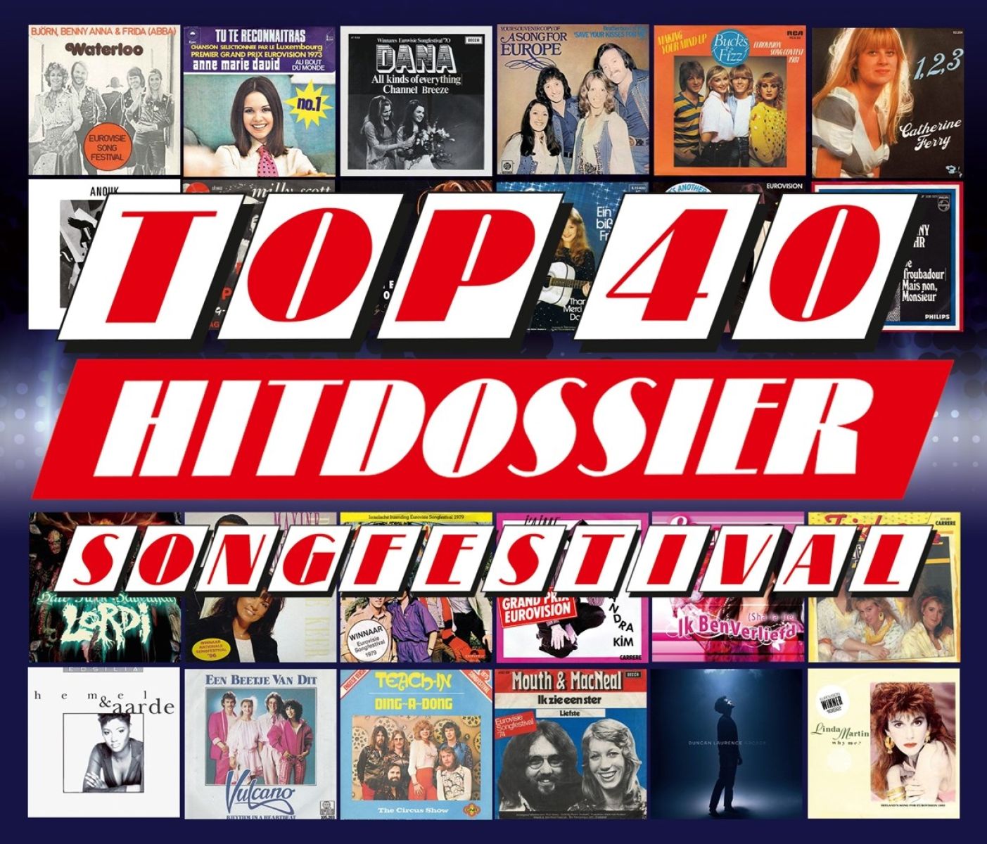 Afbeelding van Top 40 Hitdossier - Songfestival